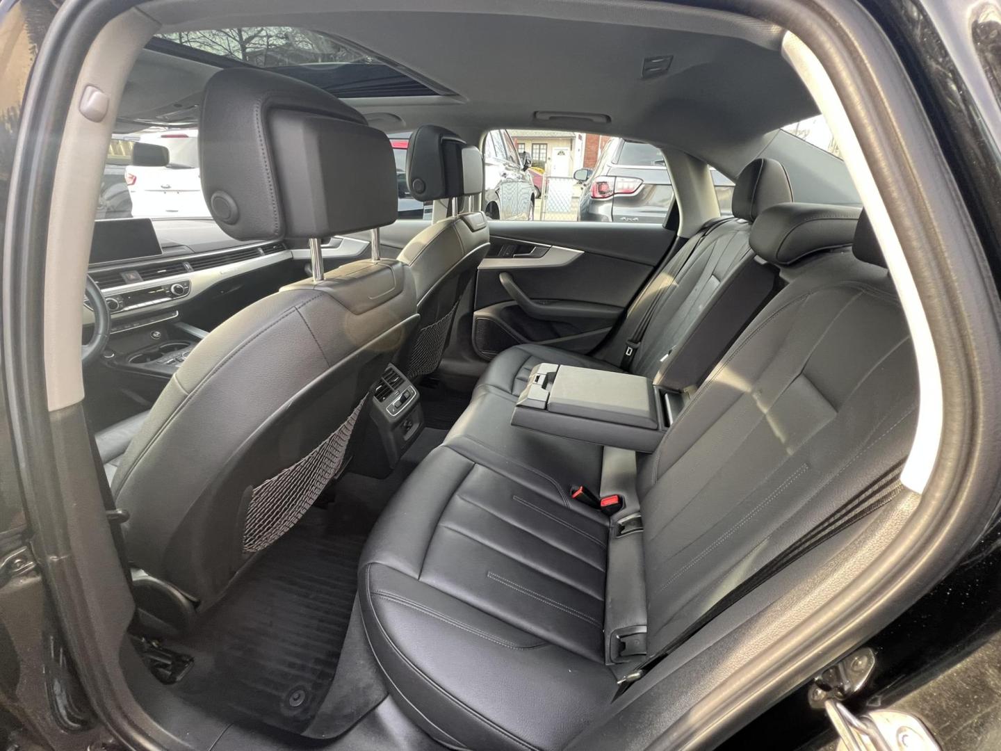 2017 BLACK /Black Leather Audi A4 2.0T Premium Plus quattro Sedan (WAUENAF41HN) with an 2.0L L4 DOHC 16V TURBO engine, 8A transmission, located at 1018 Brunswick Ave, Trenton, NJ, 08638, (609) 989-0900, 40.240086, -74.748085 - Wow, this Audi is like brand new with only 37k miles! Serviced up and ready for its next owner. Loaded up Black Beauty! Please call Anthony to set up an appointment to see and drive this low miled Audi A 4!! - Photo#10