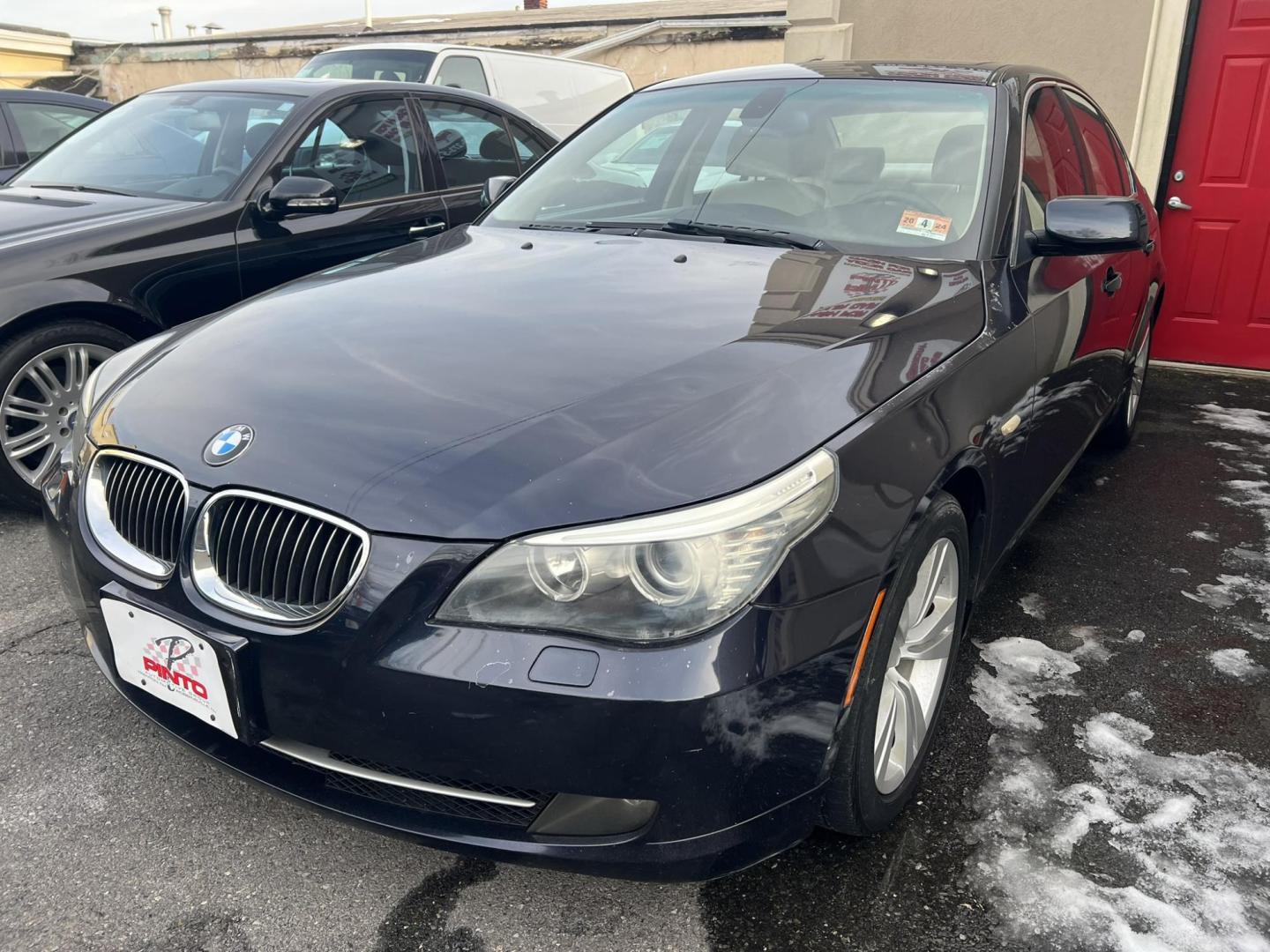 2009 BLUE /Tan BMW 5-Series 528i (WBANU53509C) with an 3.0L L6 DOHC 24V engine, located at 1018 Brunswick Ave, Trenton, NJ, 08638, (609) 989-0900, 40.240086, -74.748085 - This vehicle was traded in and in great shape! Regulary serviced throughout the time and ready to go for a great price!! - Photo#0