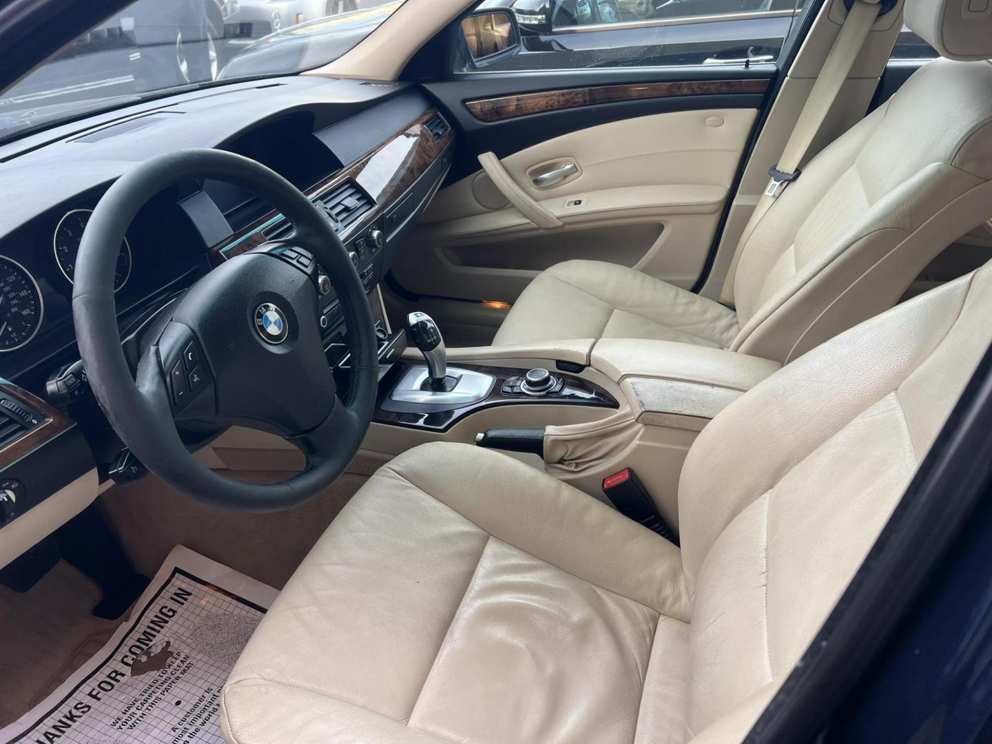 2009 BLUE /Tan BMW 5-Series 528i (WBANU53509C) with an 3.0L L6 DOHC 24V engine, located at 1018 Brunswick Ave, Trenton, NJ, 08638, (609) 989-0900, 40.240086, -74.748085 - This vehicle was traded in and in great shape! Regulary serviced throughout the time and ready to go for a great price!! - Photo#3