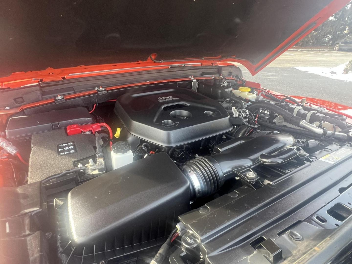 2020 Orange /Black/gray Jeep Wrangler Unlimited Rubicon (1C4HJXFN8LW) with an 2.0L L4 DOHC 16V TURBO engine, 6A transmission, located at 1018 Brunswick Ave, Trenton, NJ, 08638, (609) 989-0900, 40.240086, -74.748085 - Amazing! That is how you describe this Recon Edition Rubicon. Loaded up w the every option and so many extra accessories including 37' tires, warn winch, custom exhaust, tubular nerf doors and more! This one owner Jeep was taken care of and garage kept with no expense spared and an estimate of appro - Photo#35