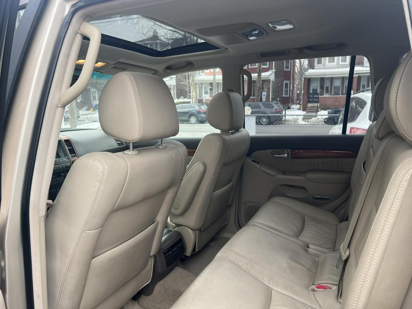 2006 Gold /Tan Lexus GX 470 Sport Utility (JTJBT20X360) with an 4.7L V8 DOHC 32V engine, 5-Speed Automatic Overdrive transmission, located at 1018 Brunswick Ave, Trenton, NJ, 08638, (609) 989-0900, 40.240086, -74.748085 - Here is a very low mile- 1 Owner Lexus GX 470! Very well maintained and ready to go! Fully serviced up with a new timing belt and water pump at 62k miles completed by Lexus Dealer!! Detailed and runs like new! A must see and test drive ASAP, please call Anthony to set up an appointment 609-273-5100 - Photo#14