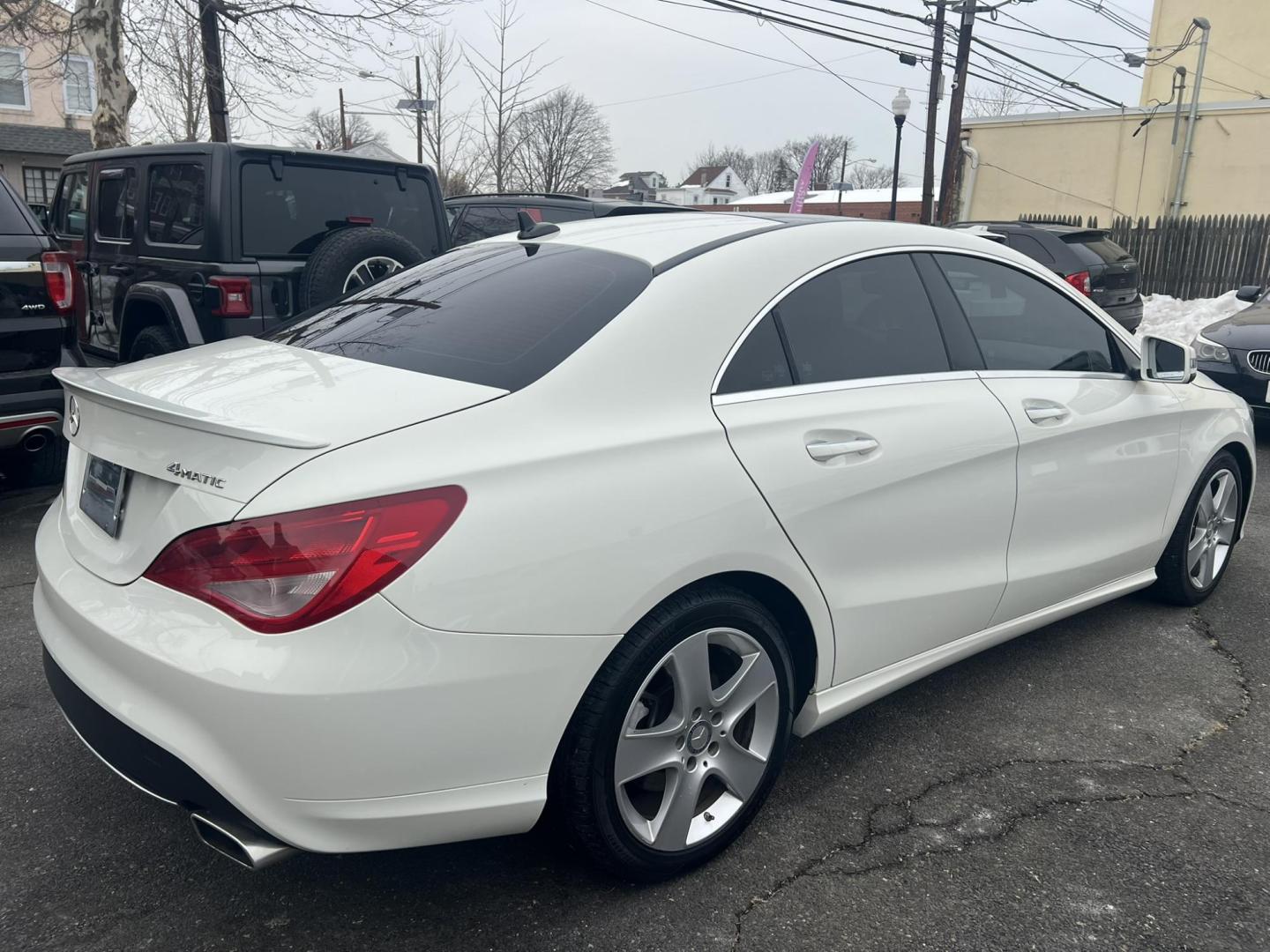 2016 White /Black Leather Mercedes-Benz CLA-Class CLA250 4MATIC (WDDSJ4GB6GN) with an 2.0L L4 DOHC 16V engine, 7A transmission, located at 1018 Brunswick Ave, Trenton, NJ, 08638, (609) 989-0900, 40.240086, -74.748085 - Here is a super clean CLA 4 matic Mercedes! Always serviced by the dealer and in like new condition! Freshly detailed and ready for new ownership, This white beauty will not last long so call Anthony to set up an appointment to see and drive this sharp vehicle! 609-273-5100. - Photo#5
