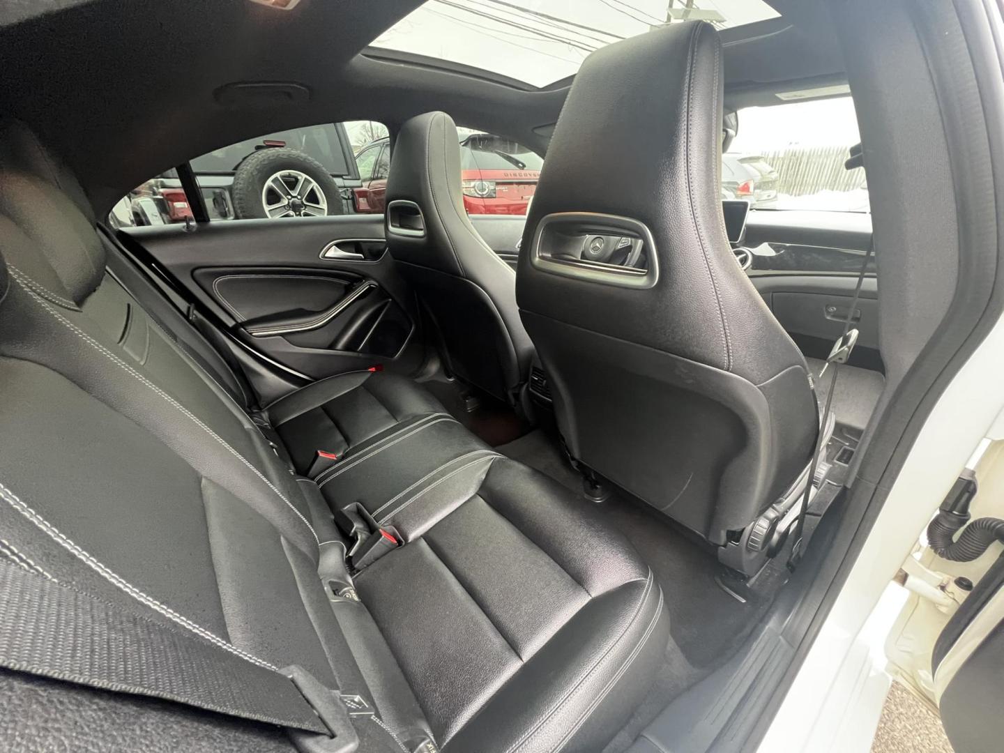 2016 White /Black Leather Mercedes-Benz CLA-Class CLA250 4MATIC (WDDSJ4GB6GN) with an 2.0L L4 DOHC 16V engine, 7A transmission, located at 1018 Brunswick Ave, Trenton, NJ, 08638, (609) 989-0900, 40.240086, -74.748085 - Here is a super clean CLA 4 matic Mercedes! Always serviced by the dealer and in like new condition! Freshly detailed and ready for new ownership, This white beauty will not last long so call Anthony to set up an appointment to see and drive this sharp vehicle! 609-273-5100. - Photo#13