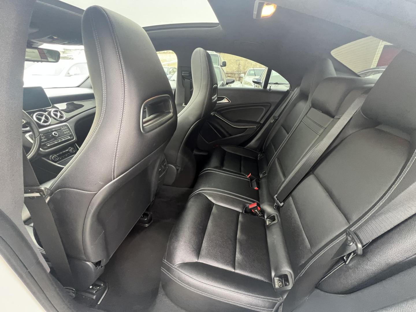 2016 White /Black Leather Mercedes-Benz CLA-Class CLA250 4MATIC (WDDSJ4GB6GN) with an 2.0L L4 DOHC 16V engine, 7A transmission, located at 1018 Brunswick Ave, Trenton, NJ, 08638, (609) 989-0900, 40.240086, -74.748085 - Here is a super clean CLA 4 matic Mercedes! Always serviced by the dealer and in like new condition! Freshly detailed and ready for new ownership, This white beauty will not last long so call Anthony to set up an appointment to see and drive this sharp vehicle! 609-273-5100. - Photo#14
