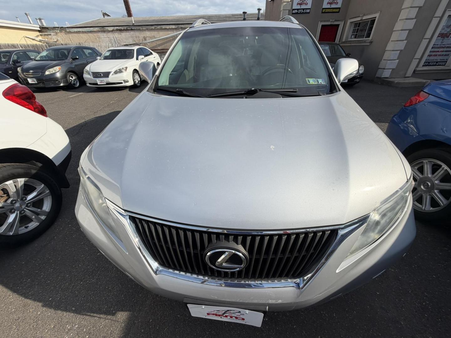 2011 SILVER /Gray Leather Lexus RX 350 AWD (2T2BK1BA6BC) with an 3.5L V6 DOHC 24V engine, 5-Speed Automatic transmission, located at 1018 Brunswick Ave, Trenton, NJ, 08638, (609) 989-0900, 40.240086, -74.748085 - Photo#1