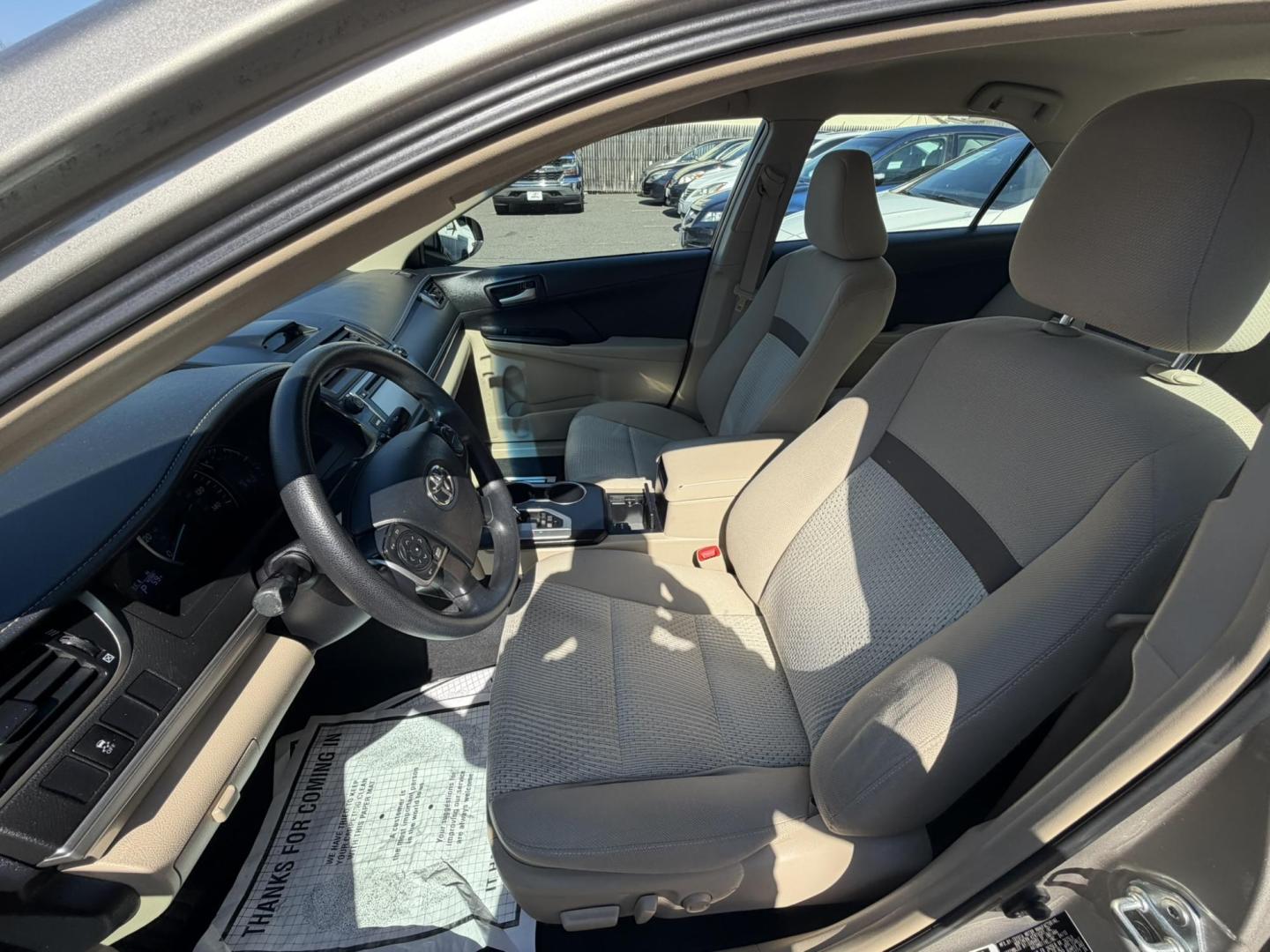 2013 SILVER /Gray Toyota Camry SE (4T4BF1FKXDR) with an 2.5L L4 DOHC 16V engine, 6-Speed Automatic transmission, located at 1018 Brunswick Ave, Trenton, NJ, 08638, (609) 989-0900, 40.240086, -74.748085 - Photo#13