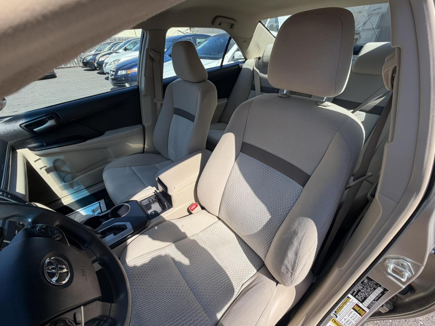 2013 SILVER /Gray Toyota Camry SE (4T4BF1FKXDR) with an 2.5L L4 DOHC 16V engine, 6-Speed Automatic transmission, located at 1018 Brunswick Ave, Trenton, NJ, 08638, (609) 989-0900, 40.240086, -74.748085 - Photo#16