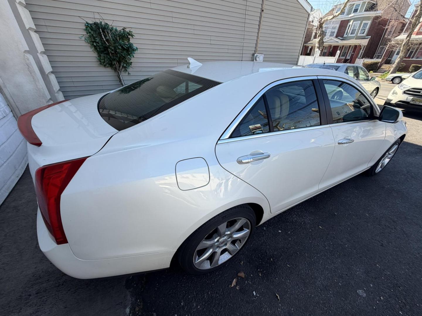 2013 White /Tan Leather Cadillac ATS 2.0L Performance AWD (1G6AJ5SXXD0) with an 2.0L L4 DOHC 16V engine, 6-Speed Automatic transmission, located at 1018 Brunswick Ave, Trenton, NJ, 08638, (609) 989-0900, 40.240086, -74.748085 - This Cadillac is a 1 owner very well maintained gem! Just serviced up and ready to go! A really great color combo and detailed to perfection! Please call Anthony to set up a time to see this beautiful Caddy ATS, 609-273-5100 - Photo#5