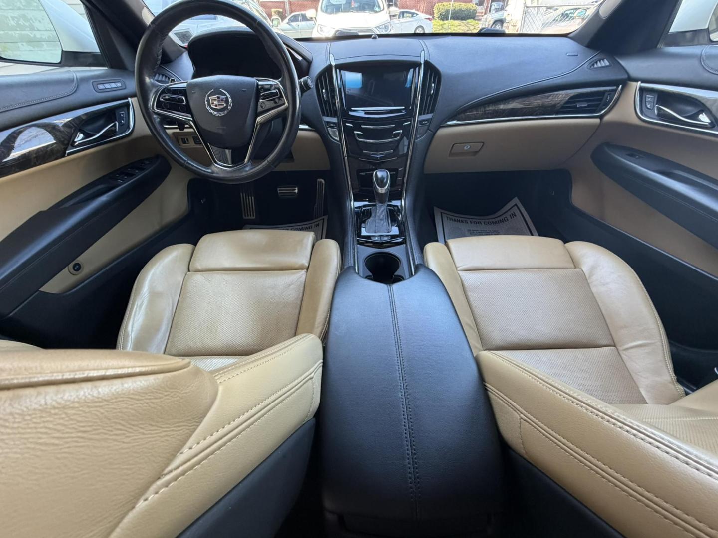 2013 White /Tan Leather Cadillac ATS 2.0L Performance AWD (1G6AJ5SXXD0) with an 2.0L L4 DOHC 16V engine, 6-Speed Automatic transmission, located at 1018 Brunswick Ave, Trenton, NJ, 08638, (609) 989-0900, 40.240086, -74.748085 - This Cadillac is a 1 owner very well maintained gem! Just serviced up and ready to go! A really great color combo and detailed to perfection! Please call Anthony to set up a time to see this beautiful Caddy ATS, 609-273-5100 - Photo#10
