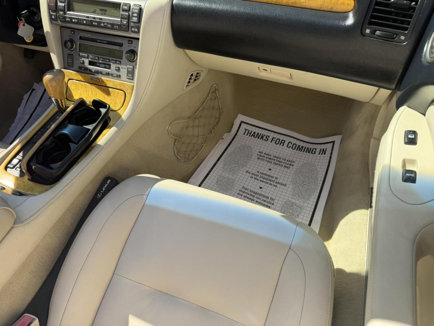 2004 Gold /Tan Leather Lexus SC 430 Convertible (JTHFN48YX40) with an 4.3L V8 DOHC 32V engine, 5-Speed Automatic Overdrive transmission, located at 1018 Brunswick Ave, Trenton, NJ, 08638, (609) 989-0900, 40.240086, -74.748085 - A real nice 1- owner, well kept Lexus SC 430! Serviced up since new, a great color combo, detailed to perfection and ready for the next owner to enjoy with the top down this season! Please call Anthony to set up a time to see and drive this beauty!! 609-273-5100 - Photo#18
