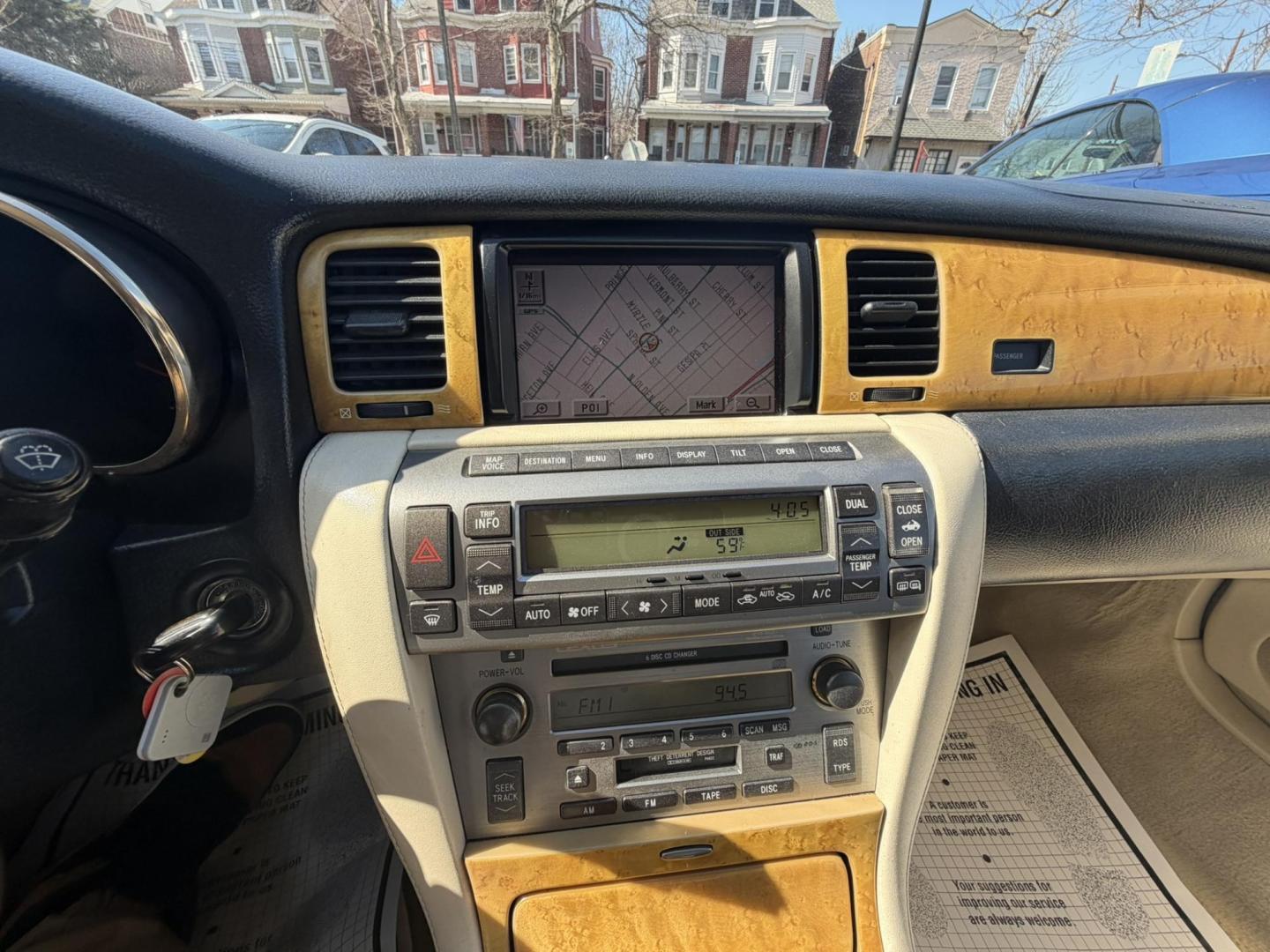 2004 Gold /Tan Leather Lexus SC 430 Convertible (JTHFN48YX40) with an 4.3L V8 DOHC 32V engine, 5-Speed Automatic Overdrive transmission, located at 1018 Brunswick Ave, Trenton, NJ, 08638, (609) 989-0900, 40.240086, -74.748085 - A real nice 1- owner, well kept Lexus SC 430! Serviced up since new, a great color combo, detailed to perfection and ready for the next owner to enjoy with the top down this season! Please call Anthony to set up a time to see and drive this beauty!! 609-273-5100 - Photo#24