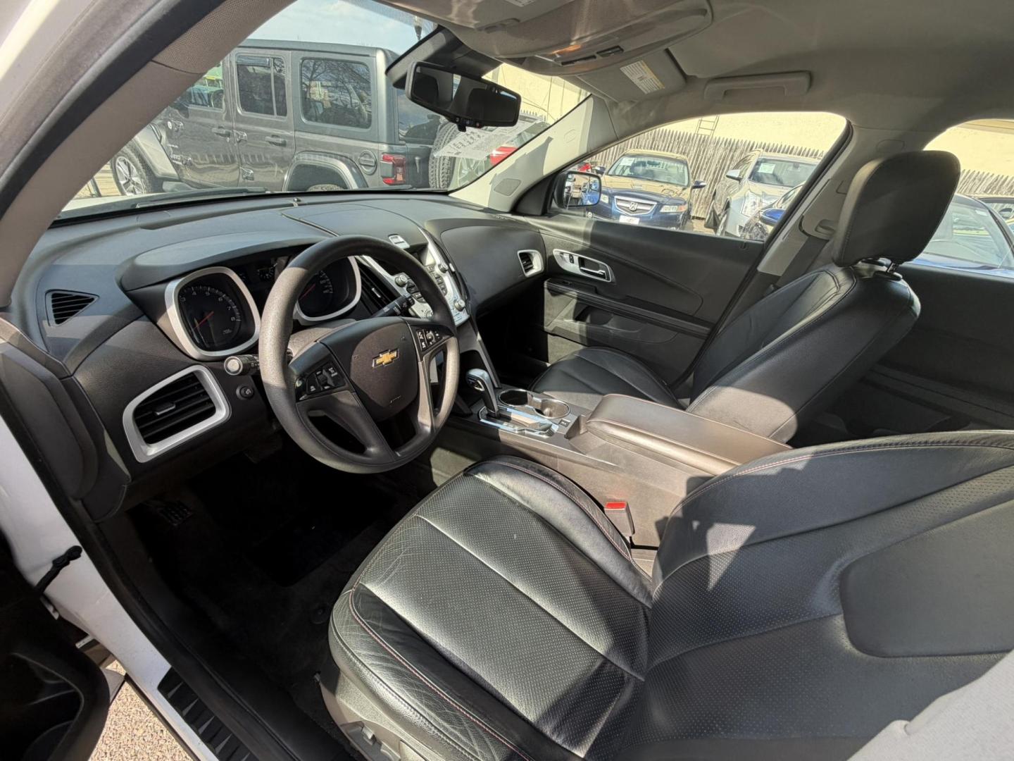 2014 White /Black/gray Chevrolet Equinox LS 2WD (2GNALAEK3E1) with an 2.4L L4 DOHC 16V FFV engine, 6-Speed Automatic transmission, located at 1018 Brunswick Ave, Trenton, NJ, 08638, (609) 989-0900, 40.240086, -74.748085 - Here is a very clean Chevy Equinox that has been serviced up and detailed to perfection and ready for new ownership! Loaded up with leather interior and alloy wheels. Financing Available!! - Photo#15