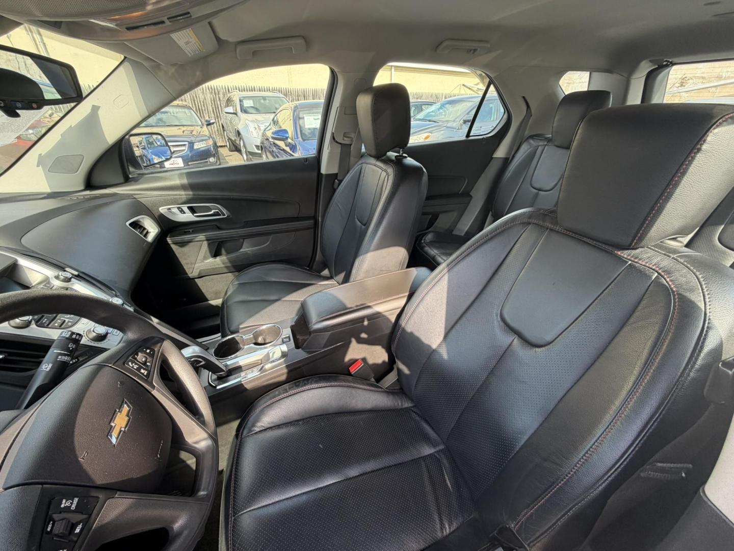 2014 White /Black/gray Chevrolet Equinox LS 2WD (2GNALAEK3E1) with an 2.4L L4 DOHC 16V FFV engine, 6-Speed Automatic transmission, located at 1018 Brunswick Ave, Trenton, NJ, 08638, (609) 989-0900, 40.240086, -74.748085 - Here is a very clean Chevy Equinox that has been serviced up and detailed to perfection and ready for new ownership! Loaded up with leather interior and alloy wheels. Financing Available!! - Photo#13