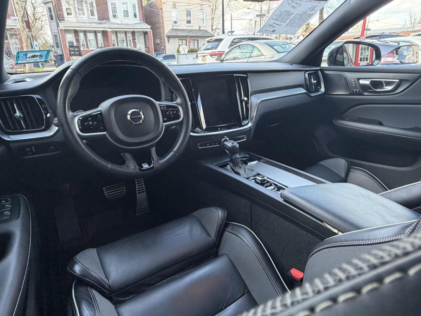2020 BLUE /Black Volvo S60 T6 R-Design AWD (7JRA22TM0LG) with an 2.0L L4 DOHC 16V engine, 8A transmission, located at 1018 Brunswick Ave, Trenton, NJ, 08638, (609) 989-0900, 40.240086, -74.748085 - This S60 T6 R-design is a perfect color combo! Equipped with all the R-Design features,($6850 option) Advanced package($2500 option), Polestar and heated Rear seats and steering wheel. Fully serviced by Volvo dealer since new! A rare color combo of Bursting Blue metal w Black R design leather interi- Photo#21