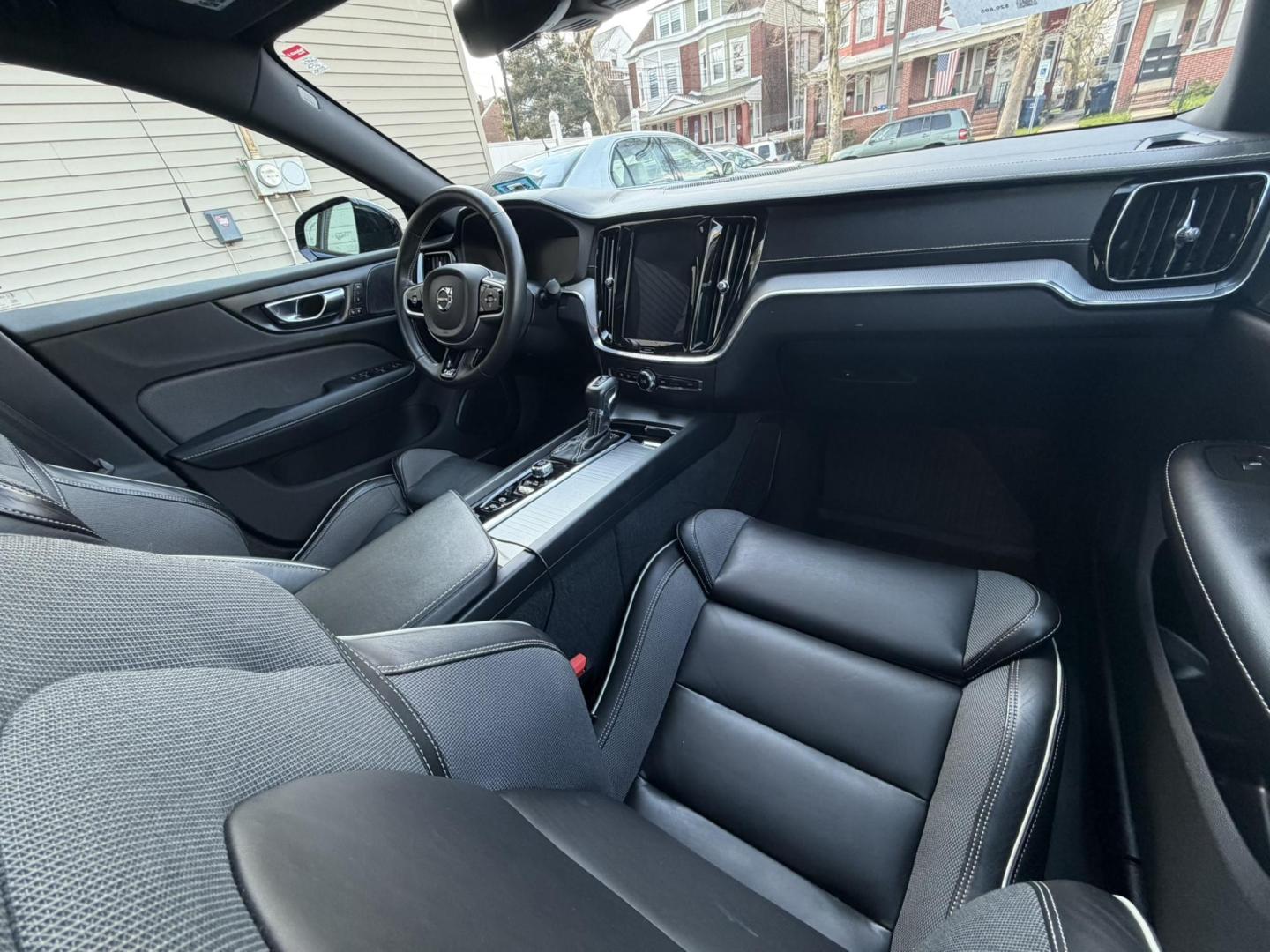 2020 BLUE /Black Volvo S60 T6 R-Design AWD (7JRA22TM0LG) with an 2.0L L4 DOHC 16V engine, 8A transmission, located at 1018 Brunswick Ave, Trenton, NJ, 08638, (609) 989-0900, 40.240086, -74.748085 - This S60 T6 R-design is a perfect color combo! Equipped with all the R-Design features,($6850 option) Advanced package($2500 option), Polestar and heated Rear seats and steering wheel. Fully serviced by Volvo dealer since new! A rare color combo of Bursting Blue metal w Black R design leather interi- Photo#24