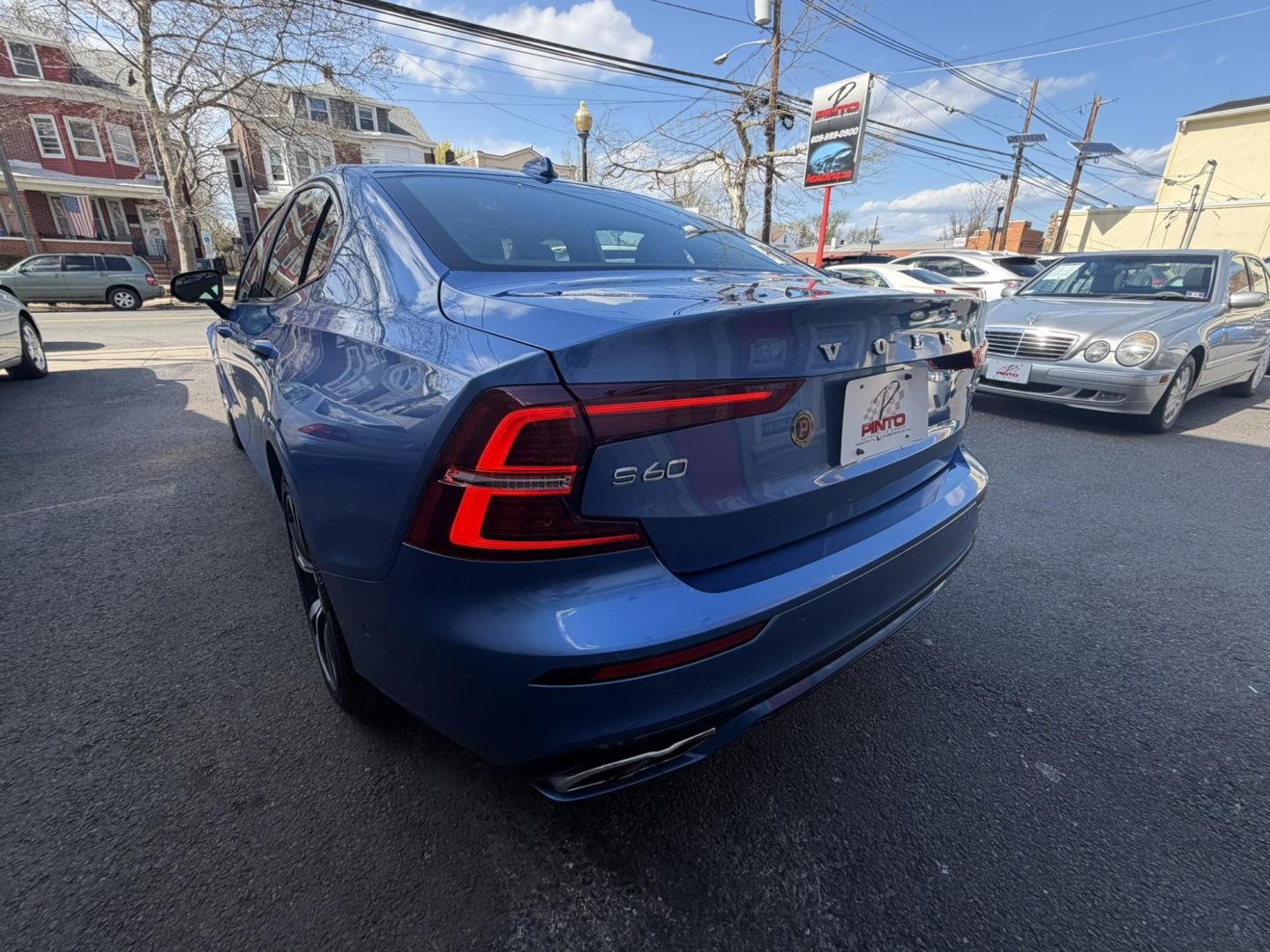 2020 BLUE /Black Volvo S60 T6 R-Design AWD (7JRA22TM0LG) with an 2.0L L4 DOHC 16V engine, 8A transmission, located at 1018 Brunswick Ave, Trenton, NJ, 08638, (609) 989-0900, 40.240086, -74.748085 - This S60 T6 R-design is a perfect color combo! Equipped with all the R-Design features,($6850 option) Advanced package($2500 option), Polestar and heated Rear seats and steering wheel. Fully serviced by Volvo dealer since new! A rare color combo of Bursting Blue metal w Black R design leather interi- Photo#36