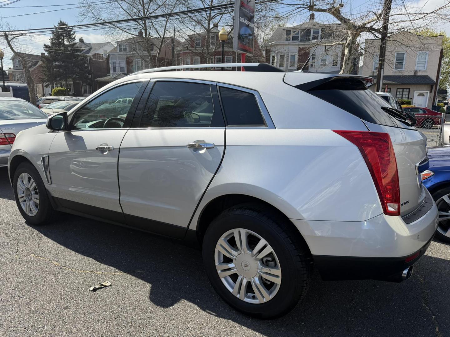 2013 SILVER /Black/gray Cadillac SRX Premium (3GYFNCE37DS) with an 3.6L V6 DOHC 24V FFV engine, 6-Speed Automatic transmission, located at 1018 Brunswick Ave, Trenton, NJ, 08638, (609) 989-0900, 40.240086, -74.748085 - This Cadillac is fully ready to go after being serviced and detailed to perfection! Runs and Drives like new and fully loaded! A must see and drive, financing available! Call Anthony to set up an appt. to check out, 609-273-5100 - Photo#3