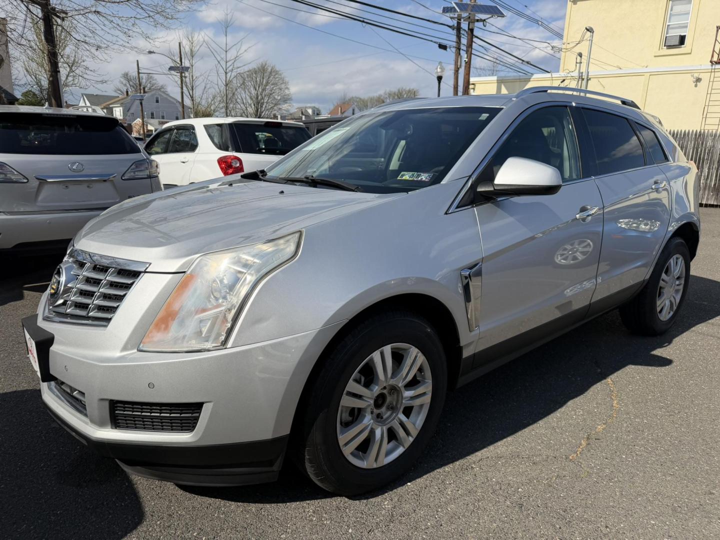 2013 SILVER /Black/gray Cadillac SRX Premium (3GYFNCE37DS) with an 3.6L V6 DOHC 24V FFV engine, 6-Speed Automatic transmission, located at 1018 Brunswick Ave, Trenton, NJ, 08638, (609) 989-0900, 40.240086, -74.748085 - This Cadillac is fully ready to go after being serviced and detailed to perfection! Runs and Drives like new and fully loaded! A must see and drive, financing available! Call Anthony to set up an appt. to check out, 609-273-5100 - Photo#4