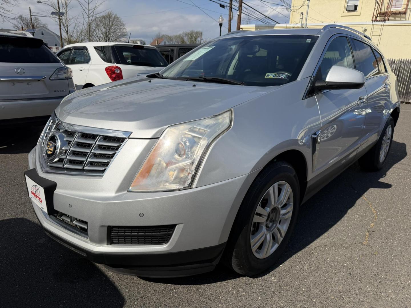 2013 SILVER /Black/gray Cadillac SRX Premium (3GYFNCE37DS) with an 3.6L V6 DOHC 24V FFV engine, 6-Speed Automatic transmission, located at 1018 Brunswick Ave, Trenton, NJ, 08638, (609) 989-0900, 40.240086, -74.748085 - This Cadillac is fully ready to go after being serviced and detailed to perfection! Runs and Drives like new and fully loaded! A must see and drive, financing available! Call Anthony to set up an appt. to check out, 609-273-5100 - Photo#0