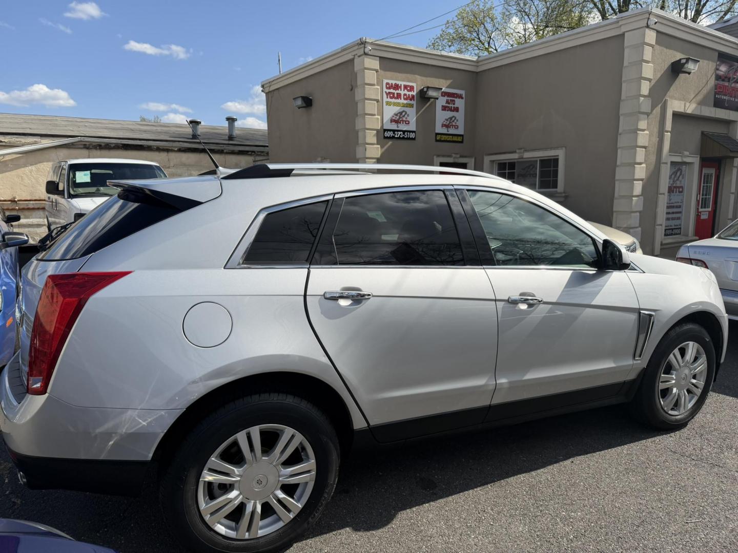 2013 SILVER /Black/gray Cadillac SRX Premium (3GYFNCE37DS) with an 3.6L V6 DOHC 24V FFV engine, 6-Speed Automatic transmission, located at 1018 Brunswick Ave, Trenton, NJ, 08638, (609) 989-0900, 40.240086, -74.748085 - This Cadillac is fully ready to go after being serviced and detailed to perfection! Runs and Drives like new and fully loaded! A must see and drive, financing available! Call Anthony to set up an appt. to check out, 609-273-5100 - Photo#5