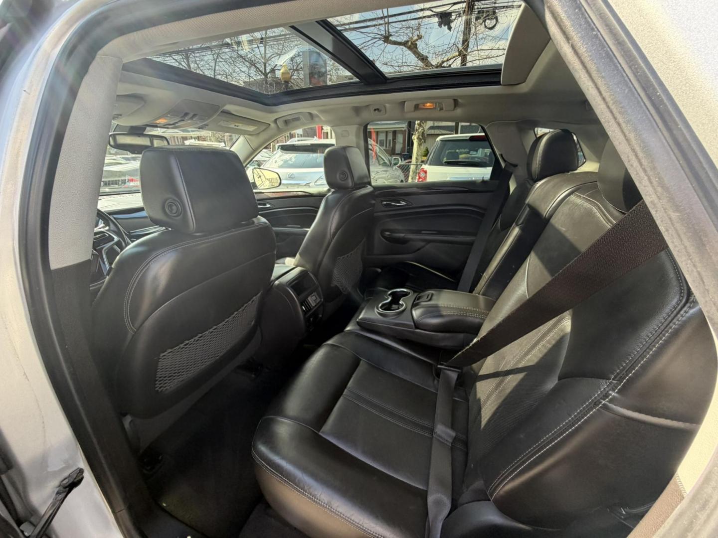 2013 SILVER /Black/gray Cadillac SRX Premium (3GYFNCE37DS) with an 3.6L V6 DOHC 24V FFV engine, 6-Speed Automatic transmission, located at 1018 Brunswick Ave, Trenton, NJ, 08638, (609) 989-0900, 40.240086, -74.748085 - This Cadillac is fully ready to go after being serviced and detailed to perfection! Runs and Drives like new and fully loaded! A must see and drive, financing available! Call Anthony to set up an appt. to check out, 609-273-5100 - Photo#10