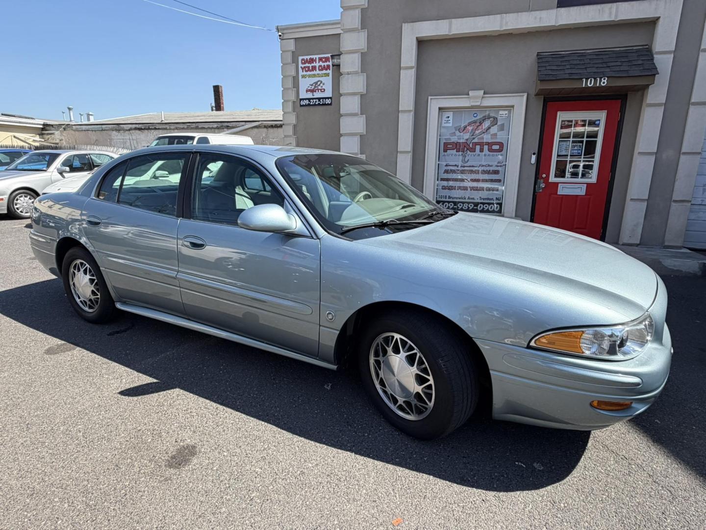 2003 BLUE /Gray Leather Buick LeSabre Custom (1G4HP52K33U) with an 3.8L V6 OHV 12V engine, 4-Speed Automatic Overdrive transmission, located at 1018 Brunswick Ave, Trenton, NJ, 08638, (609) 989-0900, 40.240086, -74.748085 - Here is the nicest and cleanest 1 owner Buick Lesabre on the East Coast! Serviced by dealer since new and just detailed to perfection! An absolute must see and drive to get how rare this gem of a vehicle this actually is!! Please call Anthony to set up a time to take a look, 609-273-5100 - Photo#0