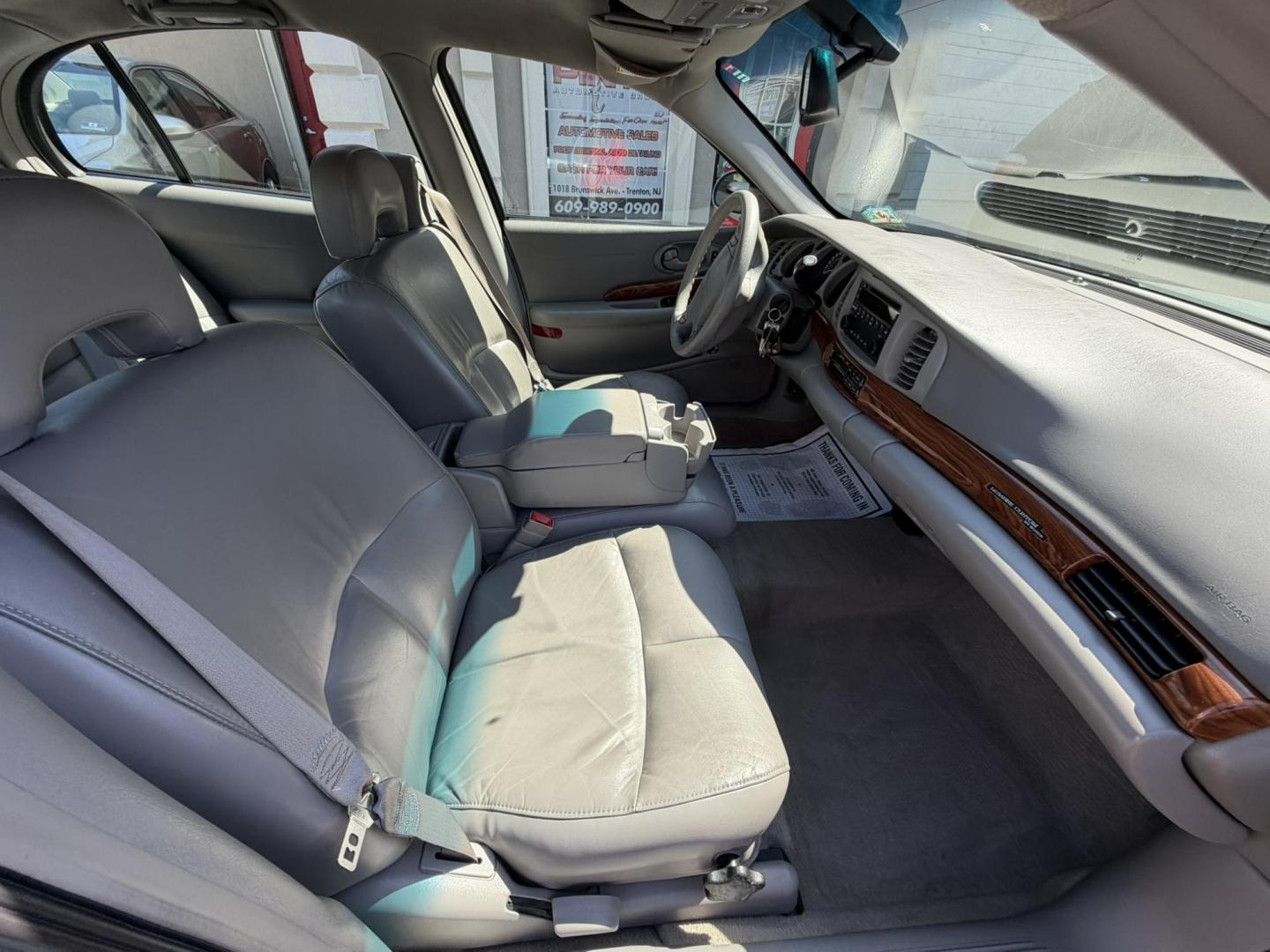 2003 BLUE /Gray Leather Buick LeSabre Custom (1G4HP52K33U) with an 3.8L V6 OHV 12V engine, 4-Speed Automatic Overdrive transmission, located at 1018 Brunswick Ave, Trenton, NJ, 08638, (609) 989-0900, 40.240086, -74.748085 - Here is the nicest and cleanest 1 owner Buick Lesabre on the East Coast! Serviced by dealer since new and just detailed to perfection! An absolute must see and drive to get how rare this gem of a vehicle this actually is!! Please call Anthony to set up a time to take a look, 609-273-5100 - Photo#12