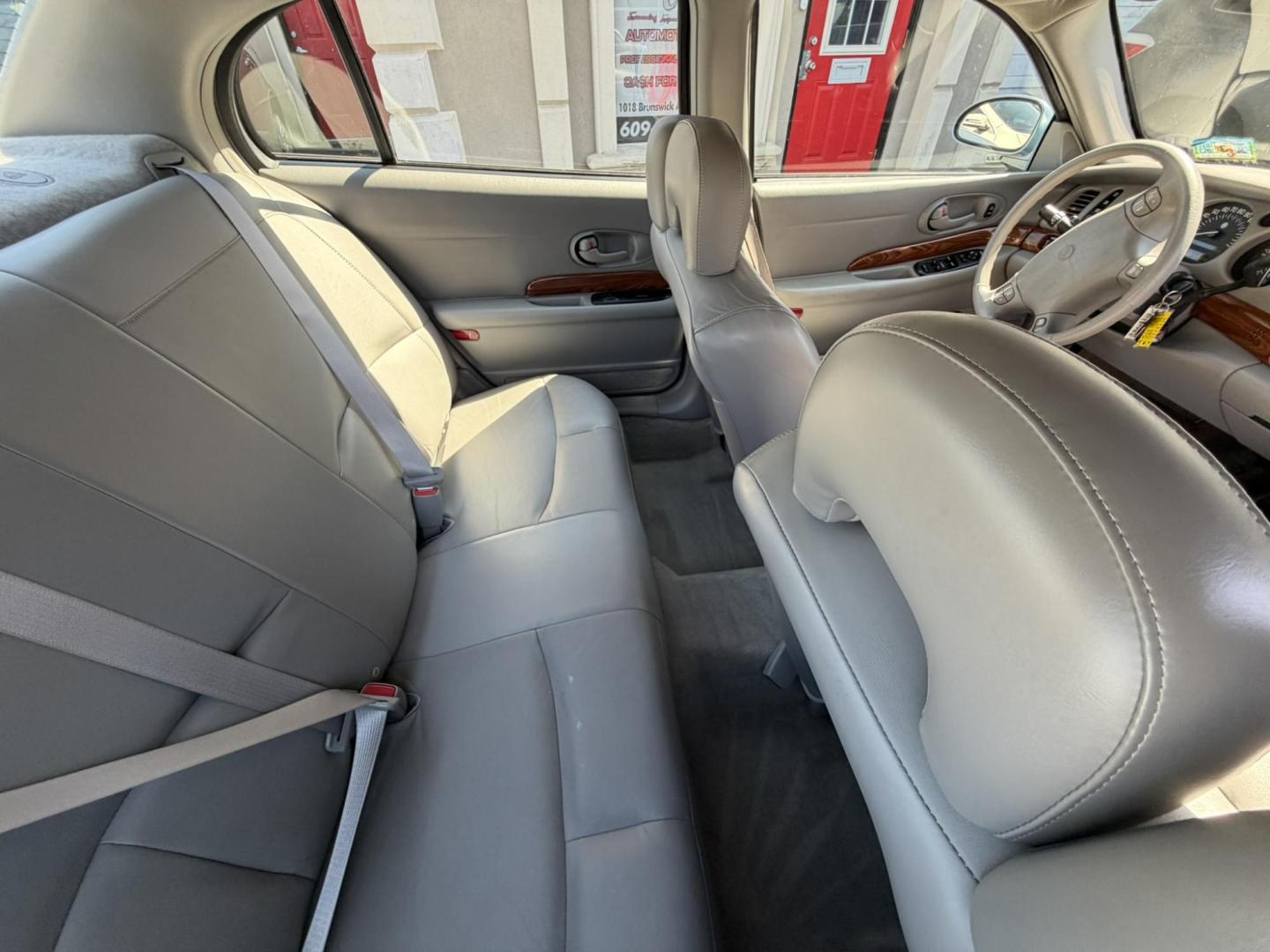 2003 BLUE /Gray Leather Buick LeSabre Custom (1G4HP52K33U) with an 3.8L V6 OHV 12V engine, 4-Speed Automatic Overdrive transmission, located at 1018 Brunswick Ave, Trenton, NJ, 08638, (609) 989-0900, 40.240086, -74.748085 - Here is the nicest and cleanest 1 owner Buick Lesabre on the East Coast! Serviced by dealer since new and just detailed to perfection! An absolute must see and drive to get how rare this gem of a vehicle this actually is!! Please call Anthony to set up a time to take a look, 609-273-5100 - Photo#15