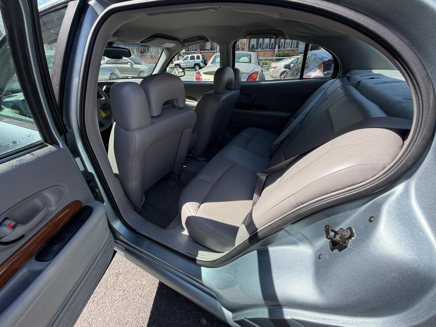2003 BLUE /Gray Leather Buick LeSabre Custom (1G4HP52K33U) with an 3.8L V6 OHV 12V engine, 4-Speed Automatic Overdrive transmission, located at 1018 Brunswick Ave, Trenton, NJ, 08638, (609) 989-0900, 40.240086, -74.748085 - Here is the nicest and cleanest 1 owner Buick Lesabre on the East Coast! Serviced by dealer since new and just detailed to perfection! An absolute must see and drive to get how rare this gem of a vehicle this actually is!! Please call Anthony to set up a time to take a look, 609-273-5100 - Photo#23