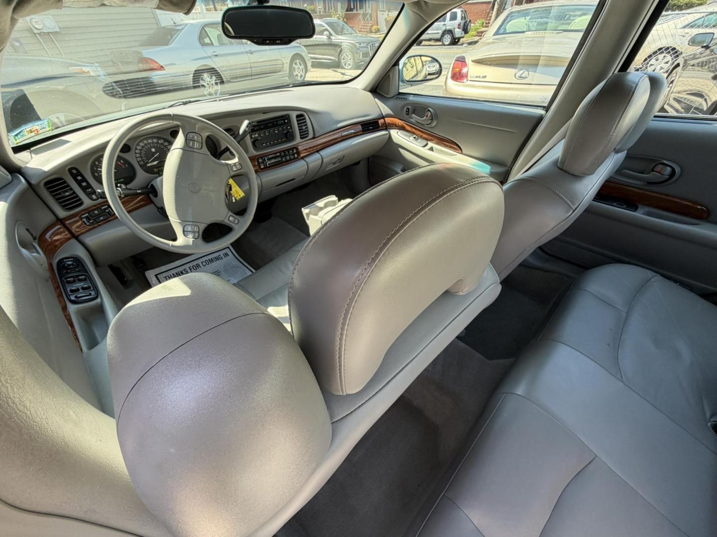 2003 BLUE /Gray Leather Buick LeSabre Custom (1G4HP52K33U) with an 3.8L V6 OHV 12V engine, 4-Speed Automatic Overdrive transmission, located at 1018 Brunswick Ave, Trenton, NJ, 08638, (609) 989-0900, 40.240086, -74.748085 - Here is the nicest and cleanest 1 owner Buick Lesabre on the East Coast! Serviced by dealer since new and just detailed to perfection! An absolute must see and drive to get how rare this gem of a vehicle this actually is!! Please call Anthony to set up a time to take a look, 609-273-5100 - Photo#24