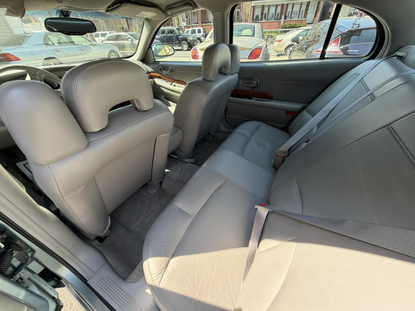 2003 BLUE /Gray Leather Buick LeSabre Custom (1G4HP52K33U) with an 3.8L V6 OHV 12V engine, 4-Speed Automatic Overdrive transmission, located at 1018 Brunswick Ave, Trenton, NJ, 08638, (609) 989-0900, 40.240086, -74.748085 - Here is the nicest and cleanest 1 owner Buick Lesabre on the East Coast! Serviced by dealer since new and just detailed to perfection! An absolute must see and drive to get how rare this gem of a vehicle this actually is!! Please call Anthony to set up a time to take a look, 609-273-5100 - Photo#25