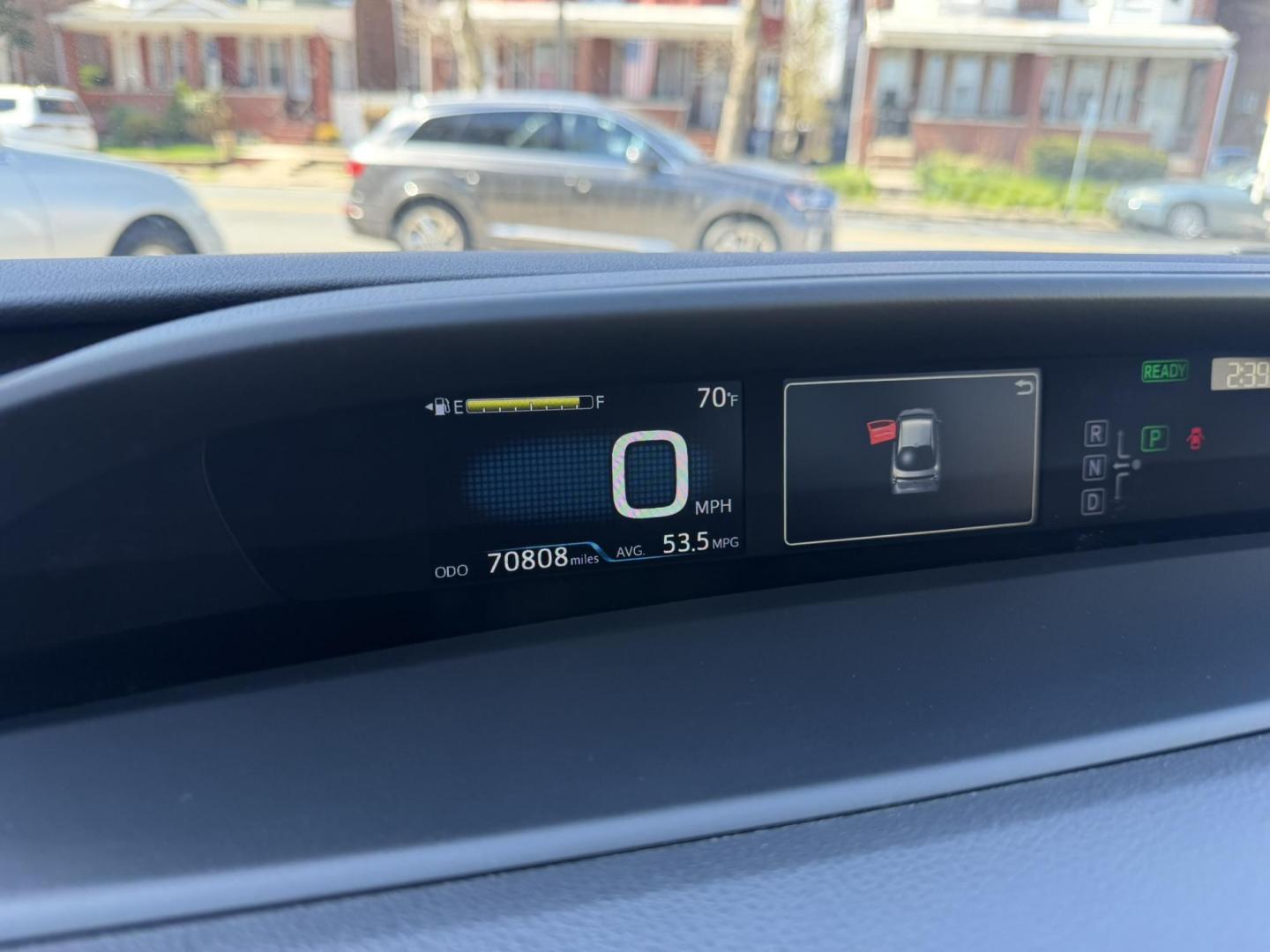 2017 SILVER /Black/gray Toyota Prius Two Eco (JTDKARFU7H3) with an 1.8L L4 DOHC 16V HYBRID engine, CVT transmission, located at 1018 Brunswick Ave, Trenton, NJ, 08638, (609) 989-0900, 40.240086, -74.748085 - Gas prices have escalated in the area so what other vehicle to drive than a hybrid prius that gets 53mpg? This one owner gem has been dealer serviced since new and ready to go! A must see and drive to appreciate, please call Anthony to set up an appt. to inquire about this super clean Toyota. 609-27 - Photo#4