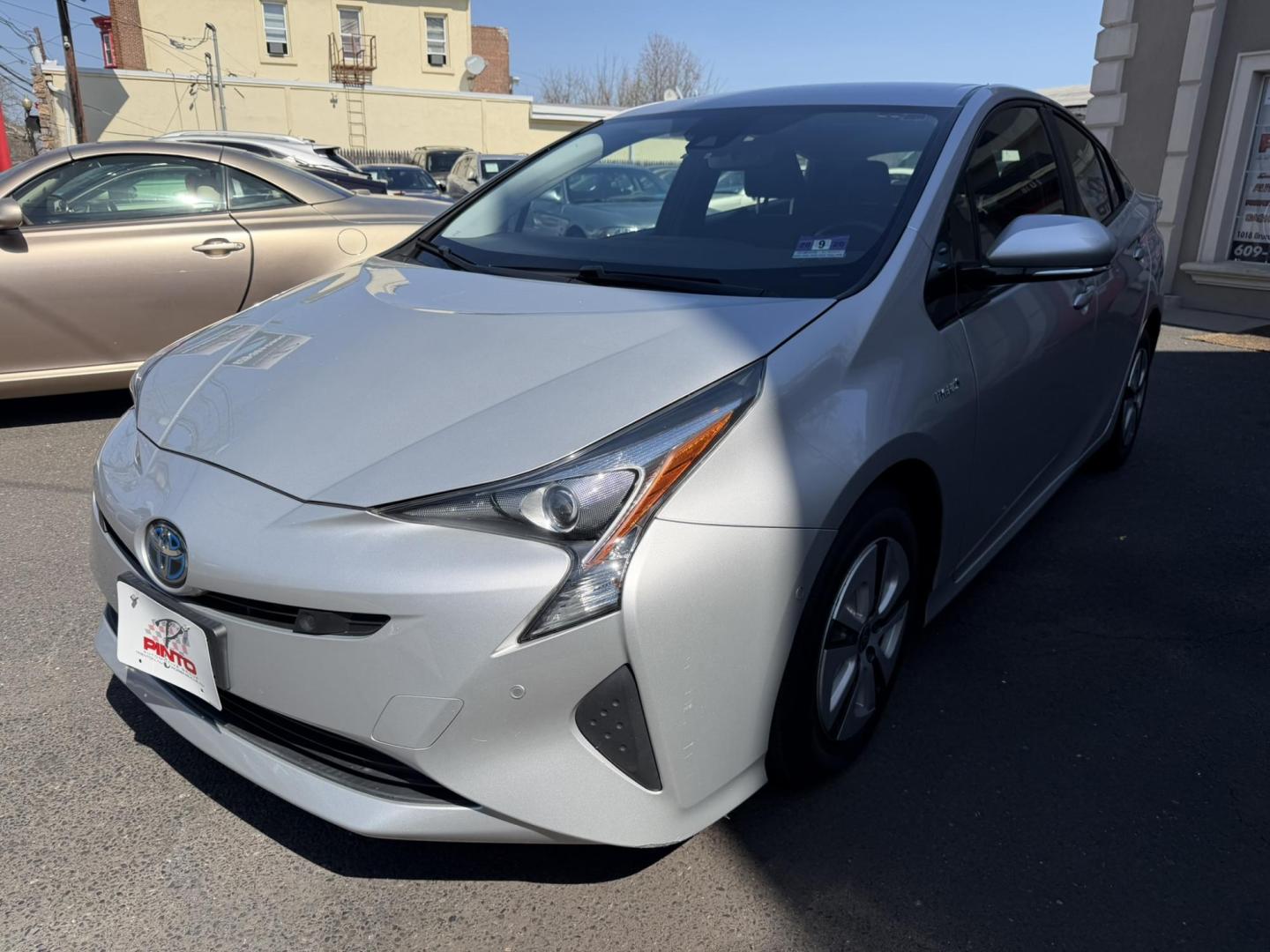 2017 SILVER /Black/gray Toyota Prius Two Eco (JTDKARFU7H3) with an 1.8L L4 DOHC 16V HYBRID engine, CVT transmission, located at 1018 Brunswick Ave, Trenton, NJ, 08638, (609) 989-0900, 40.240086, -74.748085 - Gas prices have escalated in the area so what other vehicle to drive than a hybrid prius that gets 53mpg? This one owner gem has been dealer serviced since new and ready to go! A must see and drive to appreciate, please call Anthony to set up an appt. to inquire about this super clean Toyota. 609-27 - Photo#11