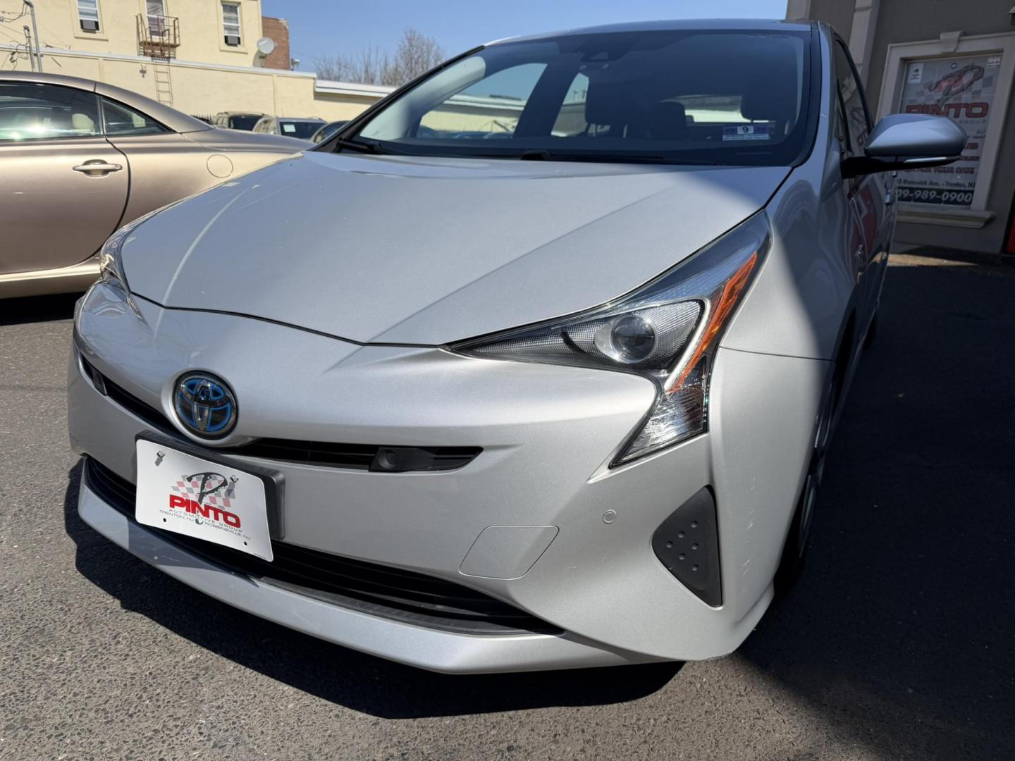 2017 SILVER /Black/gray Toyota Prius Two Eco (JTDKARFU7H3) with an 1.8L L4 DOHC 16V HYBRID engine, CVT transmission, located at 1018 Brunswick Ave, Trenton, NJ, 08638, (609) 989-0900, 40.240086, -74.748085 - Gas prices have escalated in the area so what other vehicle to drive than a hybrid prius that gets 53mpg? This one owner gem has been dealer serviced since new and ready to go! A must see and drive to appreciate, please call Anthony to set up an appt. to inquire about this super clean Toyota. 609-27 - Photo#12