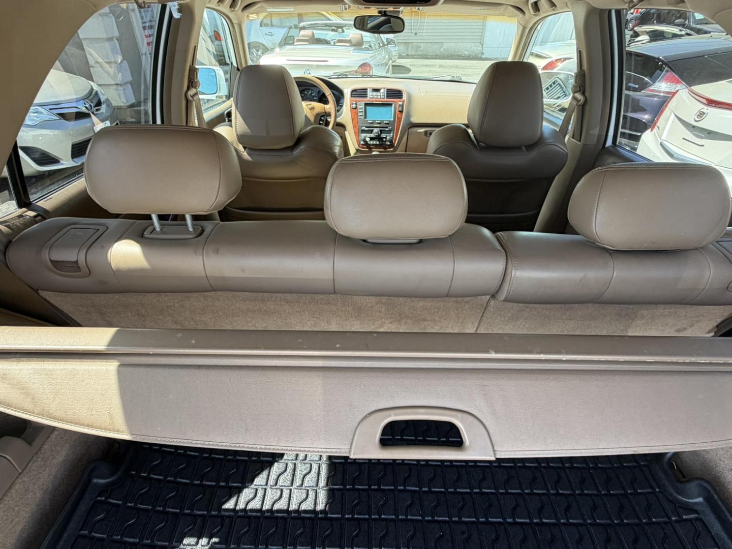 2003 White /Tan Leather Acura MDX Touring with Rear DVD System (2HNYD18733H) with an 3.5L V6 SOHC 24V engine, 5-Speed Automatic Overdrive transmission, located at 1018 Brunswick Ave, Trenton, NJ, 08638, (609) 989-0900, 40.240086, -74.748085 - This Touring model MDX is loaded up and super clean w so much great service history! You can buy this SUV w confidence. A great price for this reliable Acura. A must see and drive ASAP, please call Anthony to set up an appt. 609-273-5100 - Photo#15