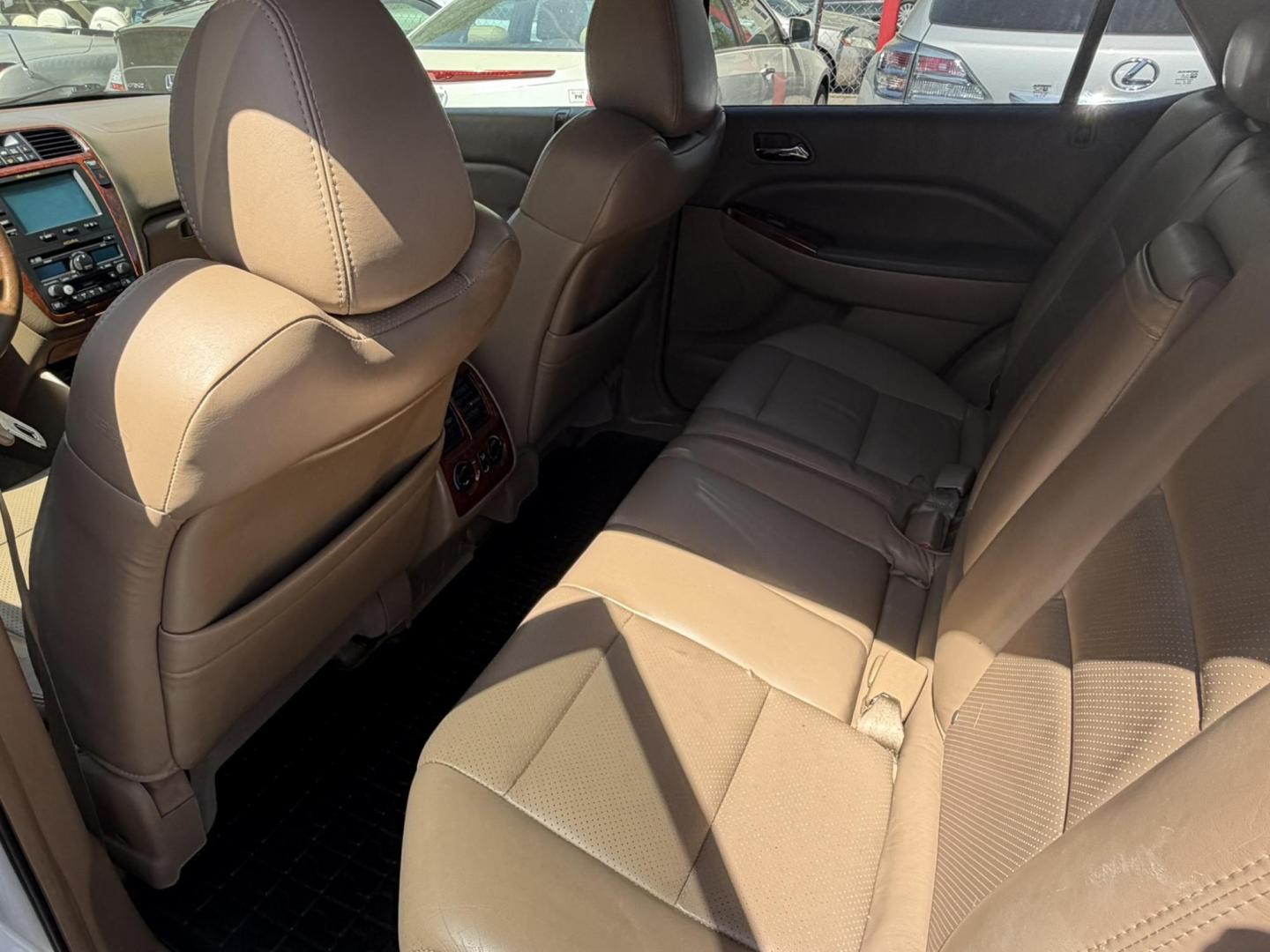 2003 White /Tan Leather Acura MDX Touring with Rear DVD System (2HNYD18733H) with an 3.5L V6 SOHC 24V engine, 5-Speed Automatic Overdrive transmission, located at 1018 Brunswick Ave, Trenton, NJ, 08638, (609) 989-0900, 40.240086, -74.748085 - This Touring model MDX is loaded up and super clean w so much great service history! You can buy this SUV w confidence. A great price for this reliable Acura. A must see and drive ASAP, please call Anthony to set up an appt. 609-273-5100 - Photo#29