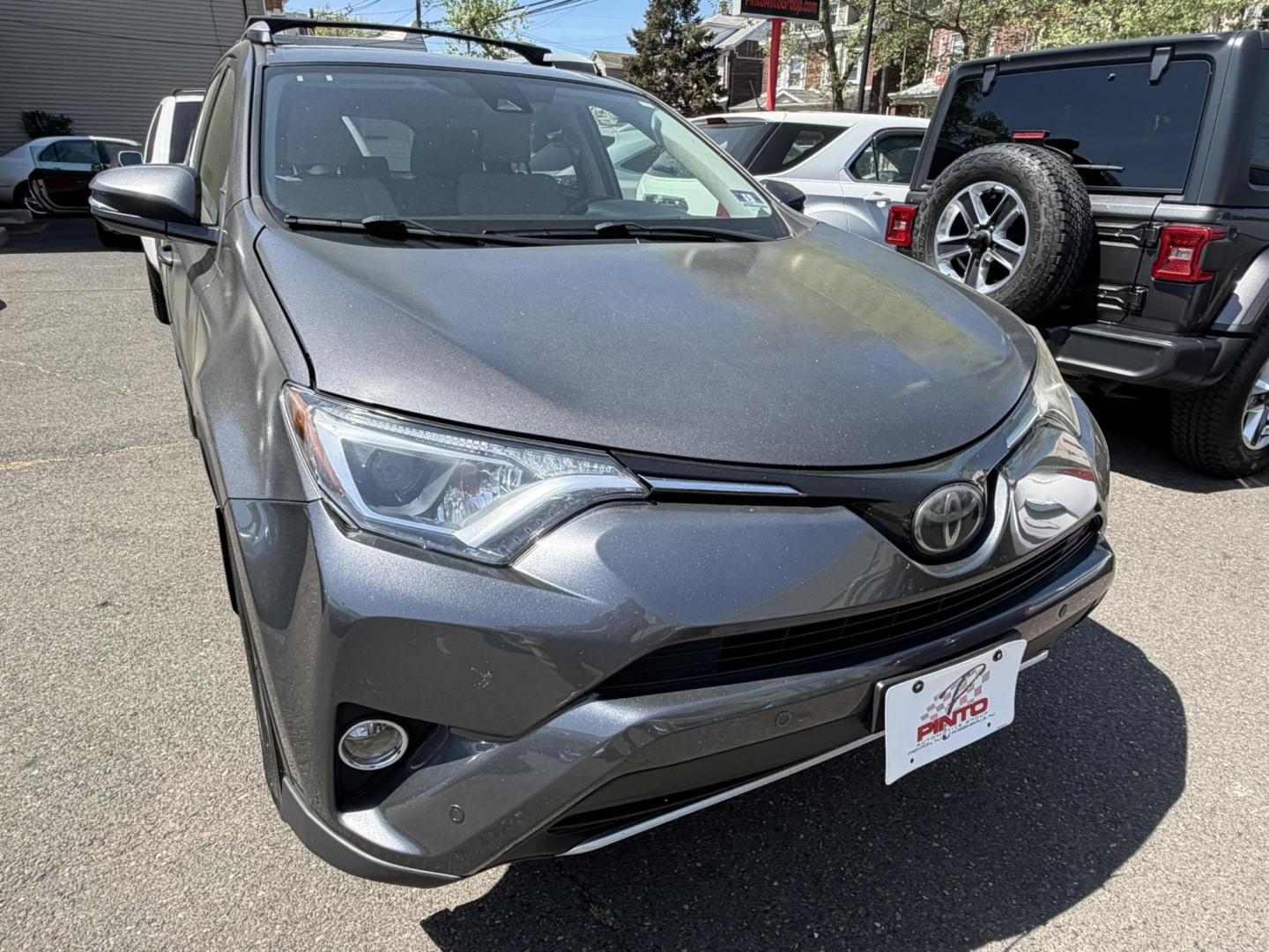 2017 GRAY /Black/gray Toyota RAV4 XLE AWD (JTMRFREVXHJ) with an 2.5L L4 DOHC 16V engine, 6A transmission, located at 1018 Brunswick Ave, Trenton, NJ, 08638, (609) 989-0900, 40.240086, -74.748085 - If you need reliability, This Toyota RAV4 is perfect! Recently serviced and ready for the next 10 years ahead! If you do Uber or Lift, this could be an ideal vehicle for you! Please call Anthony to set up an appt. to come check out. 609-273-5100 - Photo#4