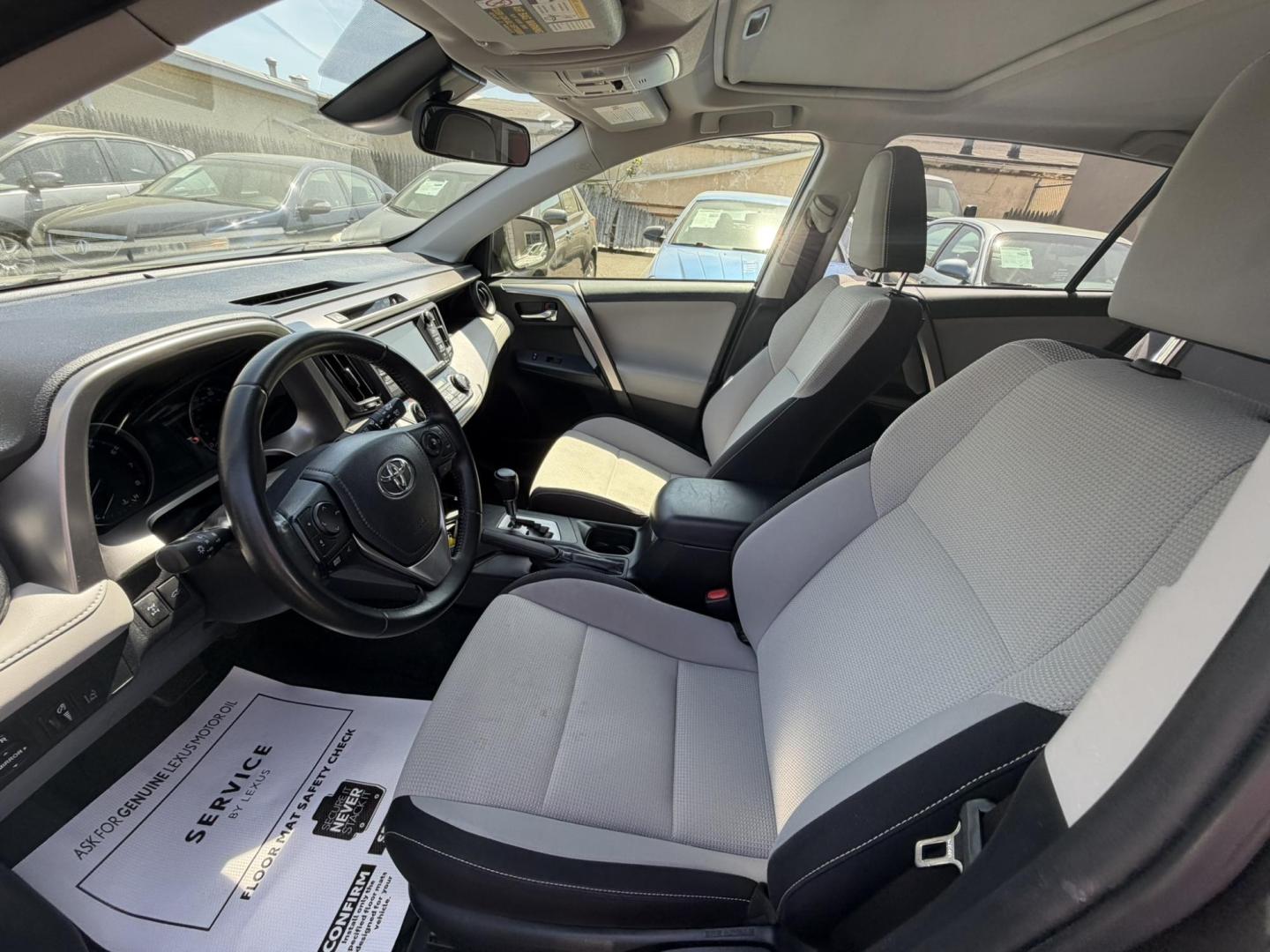 2017 GRAY /Black/gray Toyota RAV4 XLE AWD (JTMRFREVXHJ) with an 2.5L L4 DOHC 16V engine, 6A transmission, located at 1018 Brunswick Ave, Trenton, NJ, 08638, (609) 989-0900, 40.240086, -74.748085 - If you need reliability, This Toyota RAV4 is perfect! Recently serviced and ready for the next 10 years ahead! If you do Uber or Lift, this could be an ideal vehicle for you! Please call Anthony to set up an appt. to come check out. 609-273-5100- Photo#11