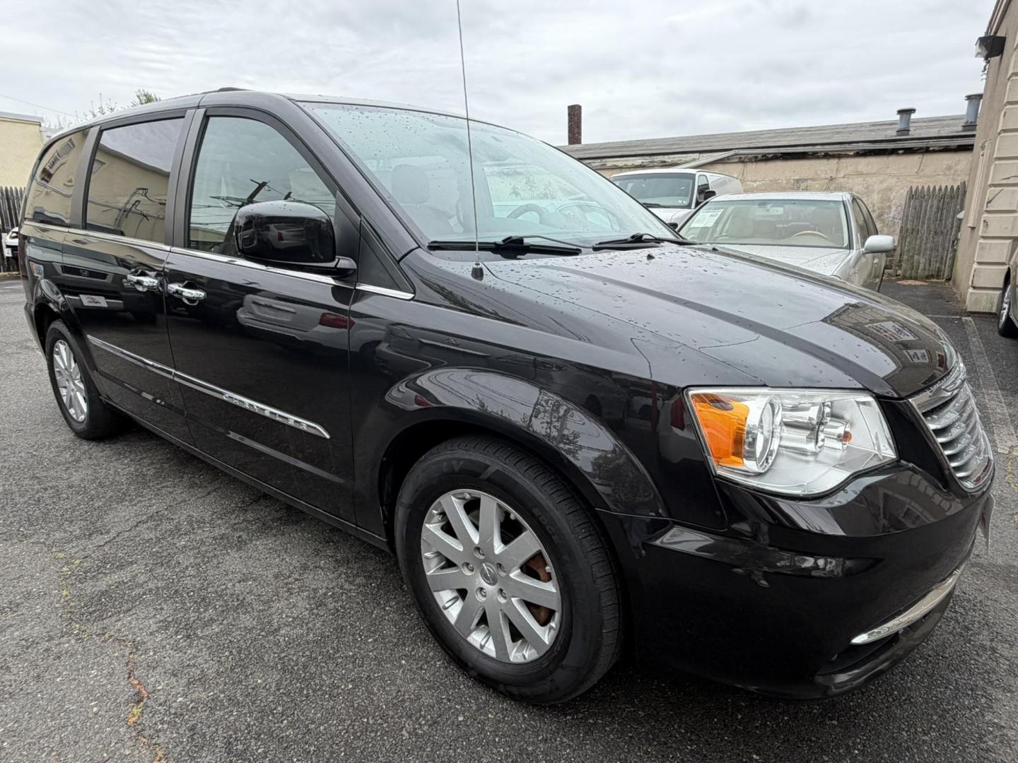 2015 BLACK /Tan Leather Chrysler Town & Country Touring (2C4RC1BG9FR) with an 3.6L V6 DOHC 24V engine, 6-Speed Automatic transmission, located at 1018 Brunswick Ave, Trenton, NJ, 08638, (609) 989-0900, 40.240086, -74.748085 - Here is the cleanest Chrysler Town and Country out there! Serviced regularly and detailed to perfection! This vehicle has extensive maintenance history and is ready for the next 10 years! Please feel free to call Anthony for an appt. to see and drive, 609-273-5100 - Photo#0