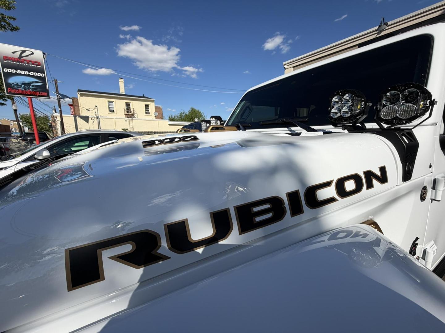 2024 White /Red Jeep Wrangler Rubicon 392 (1C4RJXSJ4RW) with an 6.4L V8 DOHC 32V engine, 6M transmission, located at 1018 Brunswick Ave, Trenton, NJ, 08638, (609) 989-0900, 40.240086, -74.748085 - WOW! WOW! WOW! This Rubicon is one Badass Jeep! Loaded w options and close to $20k in custom upgrades including LED Baja Design Lights, Borla exhaust, 20" Fuel wheels on 37" tires, custom front bumper and power dropdown running boards! This Jeep has been fully ceramic coated and tinted w/ windshield - Photo#5