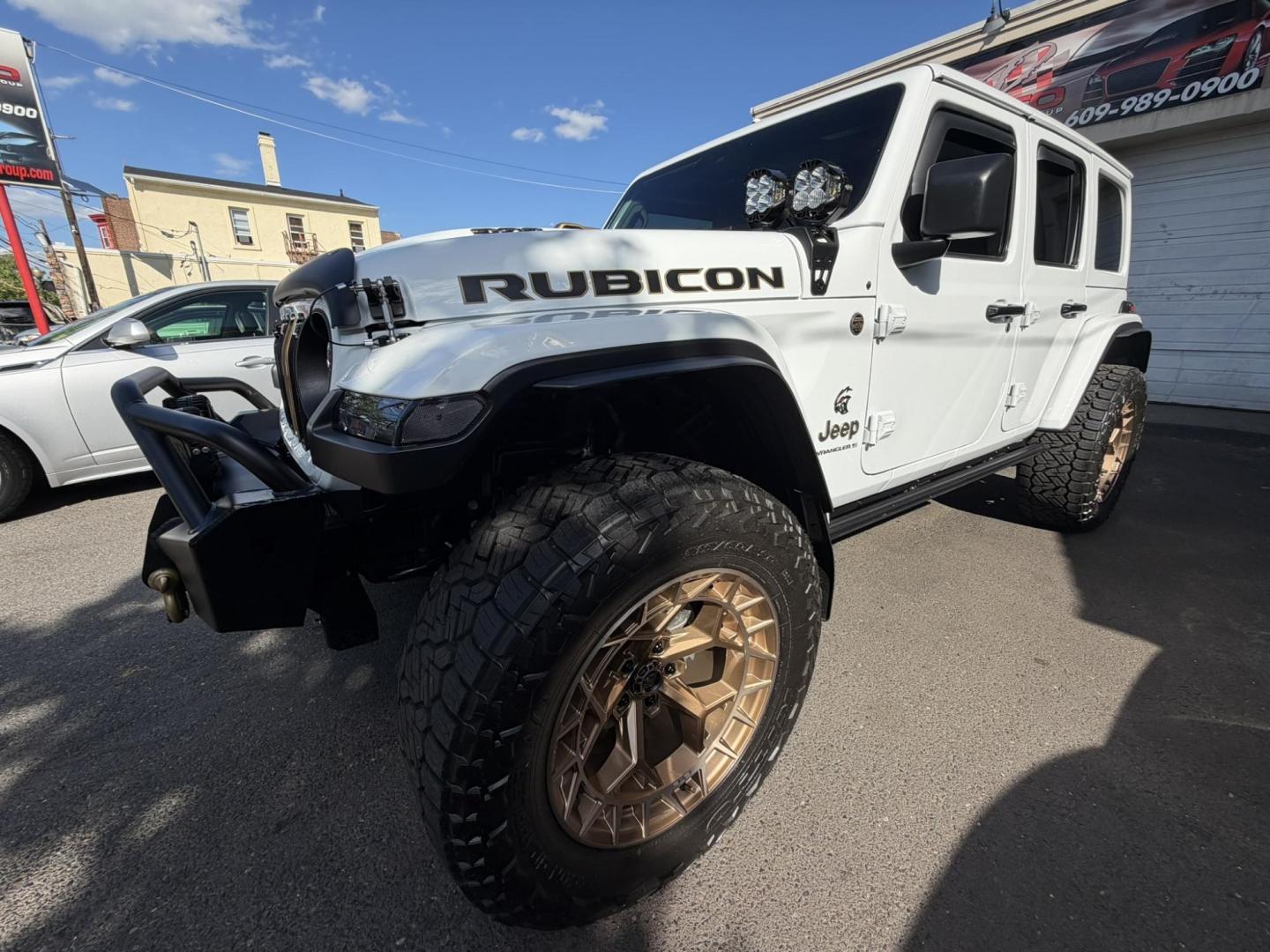 2024 White /Red Jeep Wrangler Rubicon 392 (1C4RJXSJ4RW) with an 6.4L V8 DOHC 32V engine, 6M transmission, located at 1018 Brunswick Ave, Trenton, NJ, 08638, (609) 989-0900, 40.240086, -74.748085 - WOW! WOW! WOW! This Rubicon is one Badass Jeep! Loaded w options and close to $20k in custom upgrades including LED Baja Design Lights, Borla exhaust, 20" Fuel wheels on 37" tires, custom front bumper and power dropdown running boards! This Jeep has been fully ceramic coated and tinted w/ windshield - Photo#14