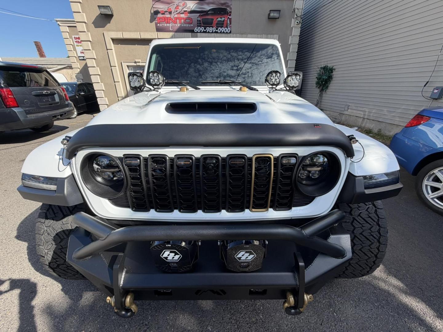 2024 White /Red Jeep Wrangler Rubicon 392 (1C4RJXSJ4RW) with an 6.4L V8 DOHC 32V engine, 6M transmission, located at 1018 Brunswick Ave, Trenton, NJ, 08638, (609) 989-0900, 40.240086, -74.748085 - WOW! WOW! WOW! This Rubicon is one Badass Jeep! Loaded w options and close to $20k in custom upgrades including LED Baja Design Lights, Borla exhaust, 20" Fuel wheels on 37" tires, custom front bumper and power dropdown running boards! This Jeep has been fully ceramic coated and tinted w/ windshield - Photo#17