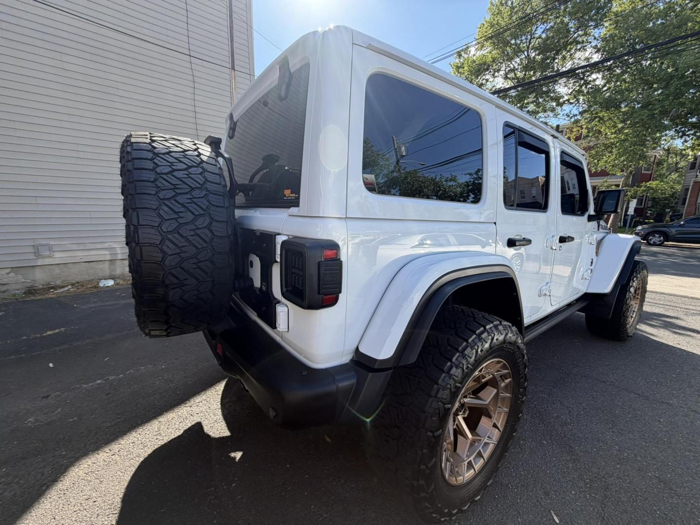 2024 White /Red Jeep Wrangler Rubicon 392 (1C4RJXSJ4RW) with an 6.4L V8 DOHC 32V engine, 6M transmission, located at 1018 Brunswick Ave, Trenton, NJ, 08638, (609) 989-0900, 40.240086, -74.748085 - WOW! WOW! WOW! This Rubicon is one Badass Jeep! Loaded w options and close to $20k in custom upgrades including LED Baja Design Lights, Borla exhaust, 20" Fuel wheels on 37" tires, custom front bumper and power dropdown running boards! This Jeep has been fully ceramic coated and tinted w/ windshield - Photo#20
