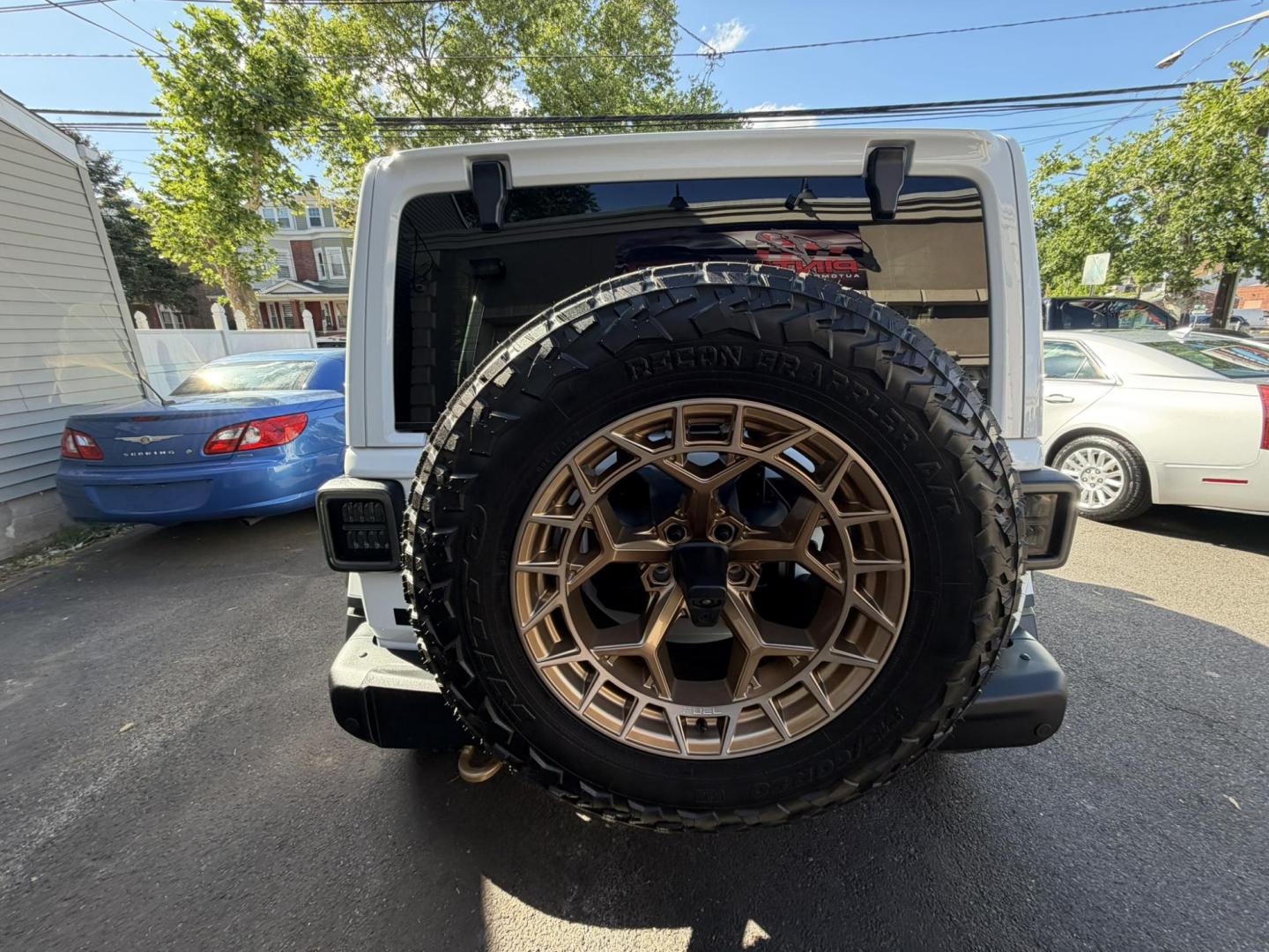 2024 White /Red Jeep Wrangler Rubicon 392 (1C4RJXSJ4RW) with an 6.4L V8 DOHC 32V engine, 6M transmission, located at 1018 Brunswick Ave, Trenton, NJ, 08638, (609) 989-0900, 40.240086, -74.748085 - WOW! WOW! WOW! This Rubicon is one Badass Jeep! Loaded w options and close to $20k in custom upgrades including LED Baja Design Lights, Borla exhaust, 20" Fuel wheels on 37" tires, custom front bumper and power dropdown running boards! This Jeep has been fully ceramic coated and tinted w/ windshield - Photo#22