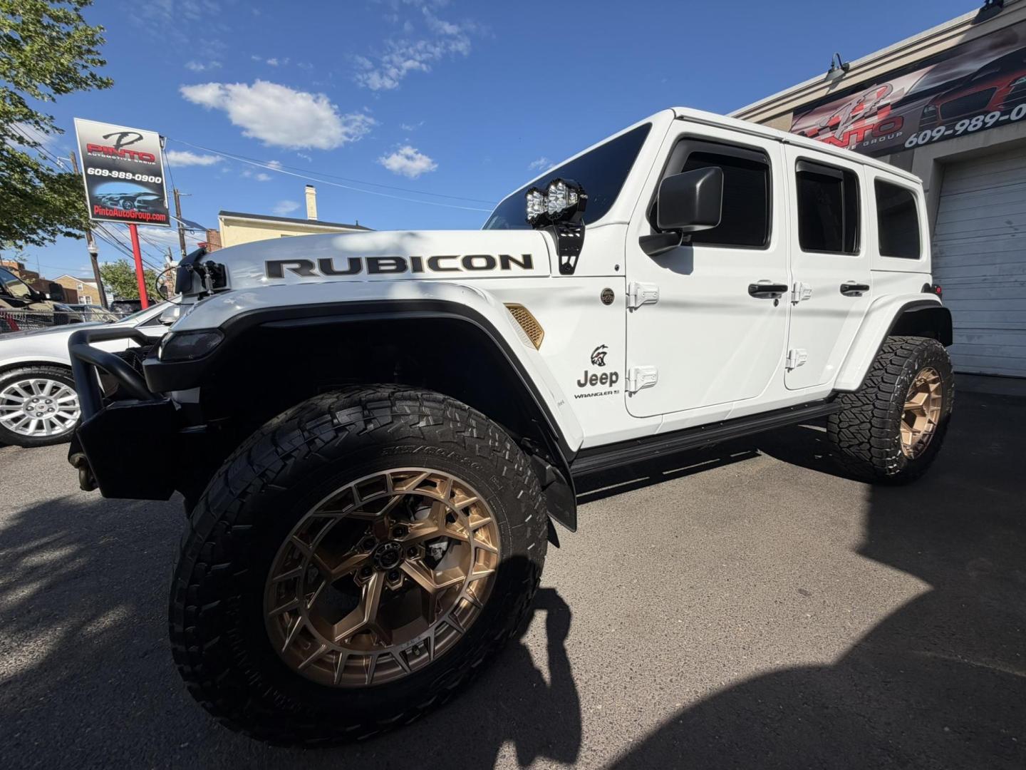 2024 White /Red Jeep Wrangler Rubicon 392 (1C4RJXSJ4RW) with an 6.4L V8 DOHC 32V engine, 6M transmission, located at 1018 Brunswick Ave, Trenton, NJ, 08638, (609) 989-0900, 40.240086, -74.748085 - WOW! WOW! WOW! This Rubicon is one Badass Jeep! Loaded w options and close to $20k in custom upgrades including LED Baja Design Lights, Borla exhaust, 20" Fuel wheels on 37" tires, custom front bumper and power dropdown running boards! This Jeep has been fully ceramic coated and tinted w/ windshield - Photo#29