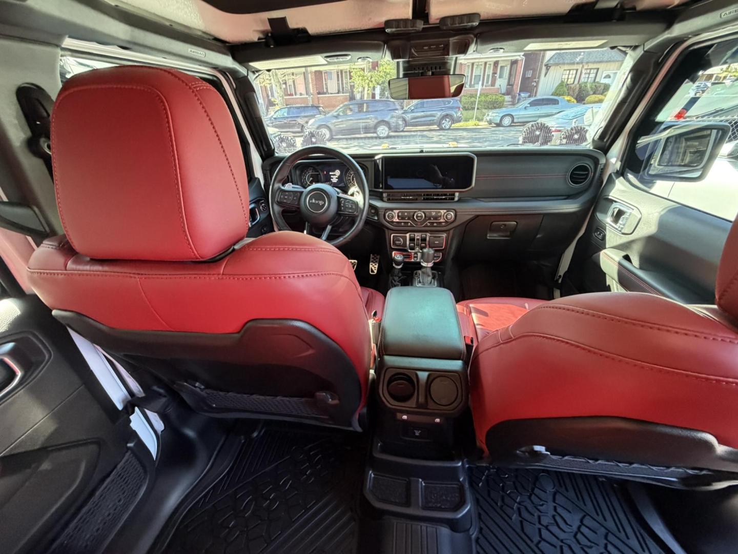 2024 White /Red Jeep Wrangler Rubicon 392 (1C4RJXSJ4RW) with an 6.4L V8 DOHC 32V engine, 6M transmission, located at 1018 Brunswick Ave, Trenton, NJ, 08638, (609) 989-0900, 40.240086, -74.748085 - WOW! WOW! WOW! This Rubicon is one Badass Jeep! Loaded w options and close to $20k in custom upgrades including LED Baja Design Lights, Borla exhaust, 20" Fuel wheels on 37" tires, custom front bumper and power dropdown running boards! This Jeep has been fully ceramic coated and tinted w/ windshield - Photo#32