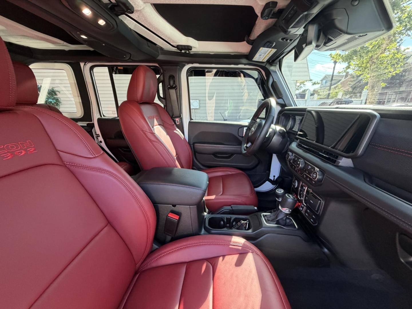 2024 White /Red Jeep Wrangler Rubicon 392 (1C4RJXSJ4RW) with an 6.4L V8 DOHC 32V engine, 6M transmission, located at 1018 Brunswick Ave, Trenton, NJ, 08638, (609) 989-0900, 40.240086, -74.748085 - WOW! WOW! WOW! This Rubicon is one Badass Jeep! Loaded w options and close to $20k in custom upgrades including LED Baja Design Lights, Borla exhaust, 20" Fuel wheels on 37" tires, custom front bumper and power dropdown running boards! This Jeep has been fully ceramic coated and tinted w/ windshield - Photo#34