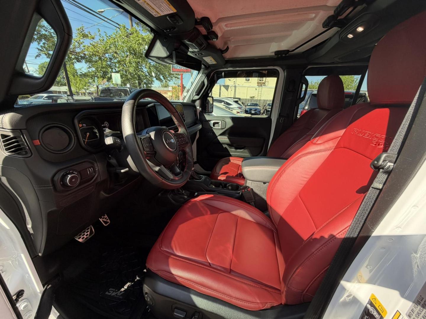 2024 White /Red Jeep Wrangler Rubicon 392 (1C4RJXSJ4RW) with an 6.4L V8 DOHC 32V engine, 6M transmission, located at 1018 Brunswick Ave, Trenton, NJ, 08638, (609) 989-0900, 40.240086, -74.748085 - WOW! WOW! WOW! This Rubicon is one Badass Jeep! Loaded w options and close to $20k in custom upgrades including LED Baja Design Lights, Borla exhaust, 20" Fuel wheels on 37" tires, custom front bumper and power dropdown running boards! This Jeep has been fully ceramic coated and tinted w/ windshield - Photo#38