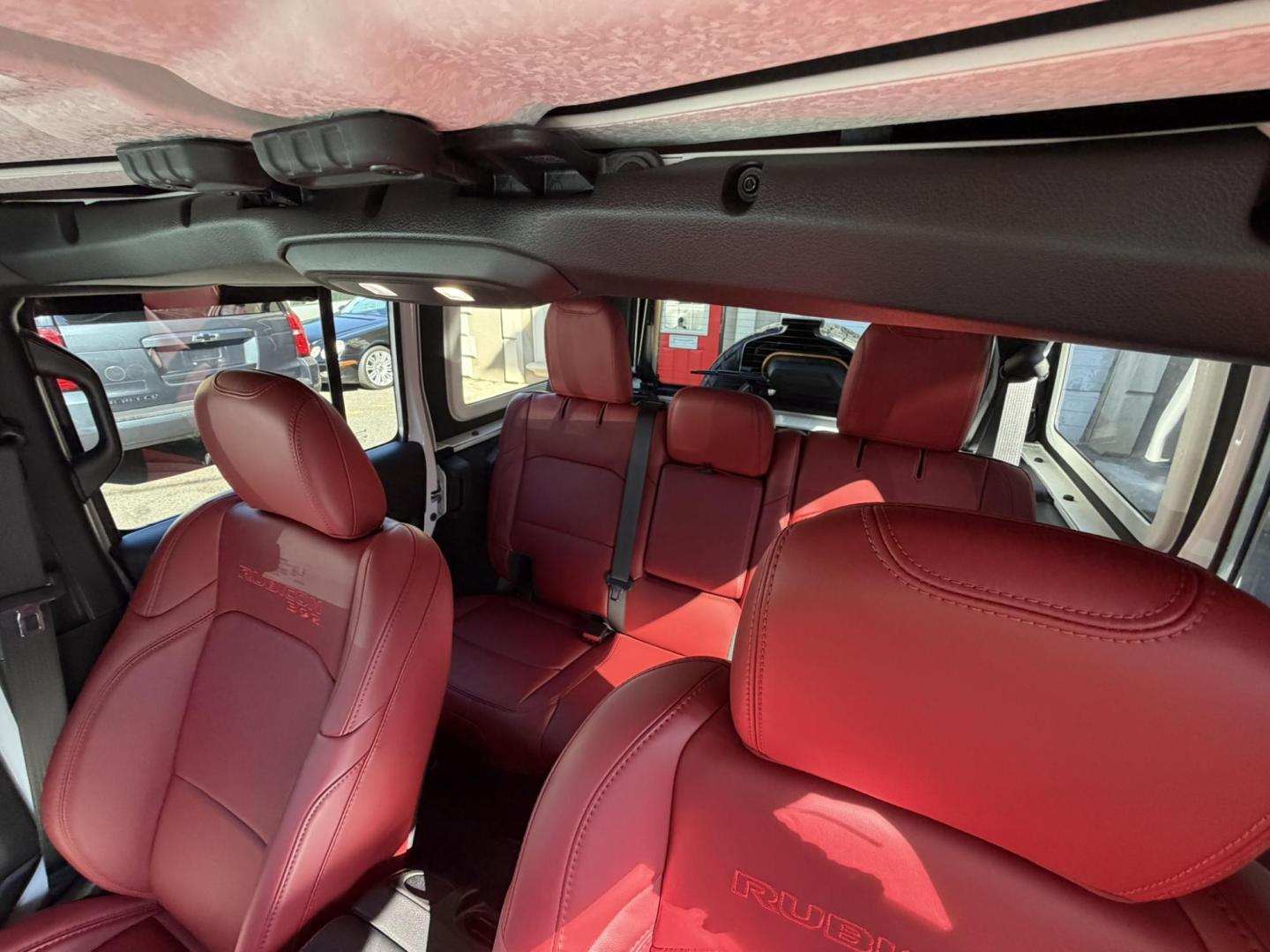 2024 White /Red Jeep Wrangler Rubicon 392 (1C4RJXSJ4RW) with an 6.4L V8 DOHC 32V engine, 6M transmission, located at 1018 Brunswick Ave, Trenton, NJ, 08638, (609) 989-0900, 40.240086, -74.748085 - WOW! WOW! WOW! This Rubicon is one Badass Jeep! Loaded w options and close to $20k in custom upgrades including LED Baja Design Lights, Borla exhaust, 20" Fuel wheels on 37" tires, custom front bumper and power dropdown running boards! This Jeep has been fully ceramic coated and tinted w/ windshield - Photo#40