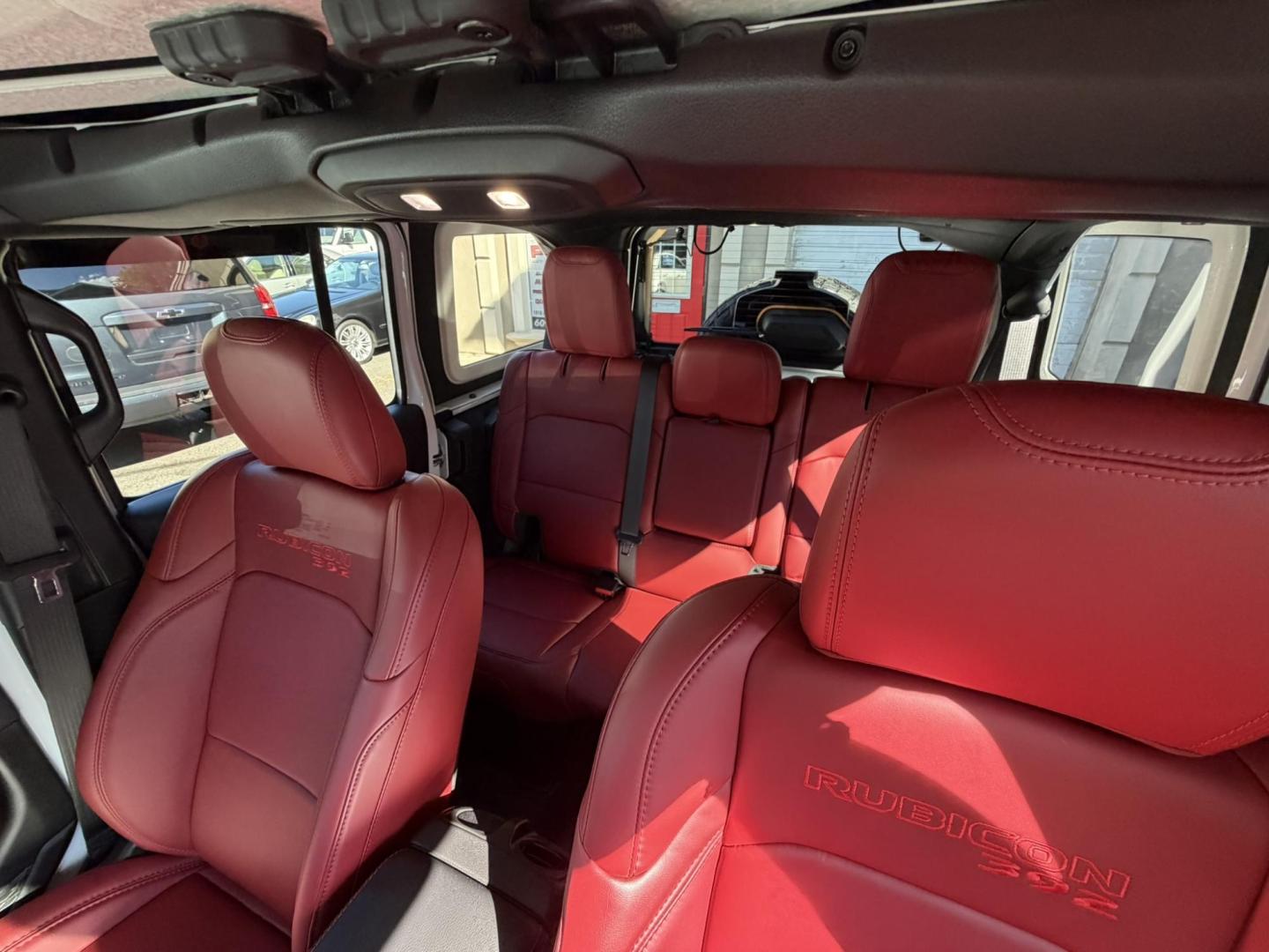 2024 White /Red Jeep Wrangler Rubicon 392 (1C4RJXSJ4RW) with an 6.4L V8 DOHC 32V engine, 6M transmission, located at 1018 Brunswick Ave, Trenton, NJ, 08638, (609) 989-0900, 40.240086, -74.748085 - WOW! WOW! WOW! This Rubicon is one Badass Jeep! Loaded w options and close to $20k in custom upgrades including LED Baja Design Lights, Borla exhaust, 20" Fuel wheels on 37" tires, custom front bumper and power dropdown running boards! This Jeep has been fully ceramic coated and tinted w/ windshield - Photo#41